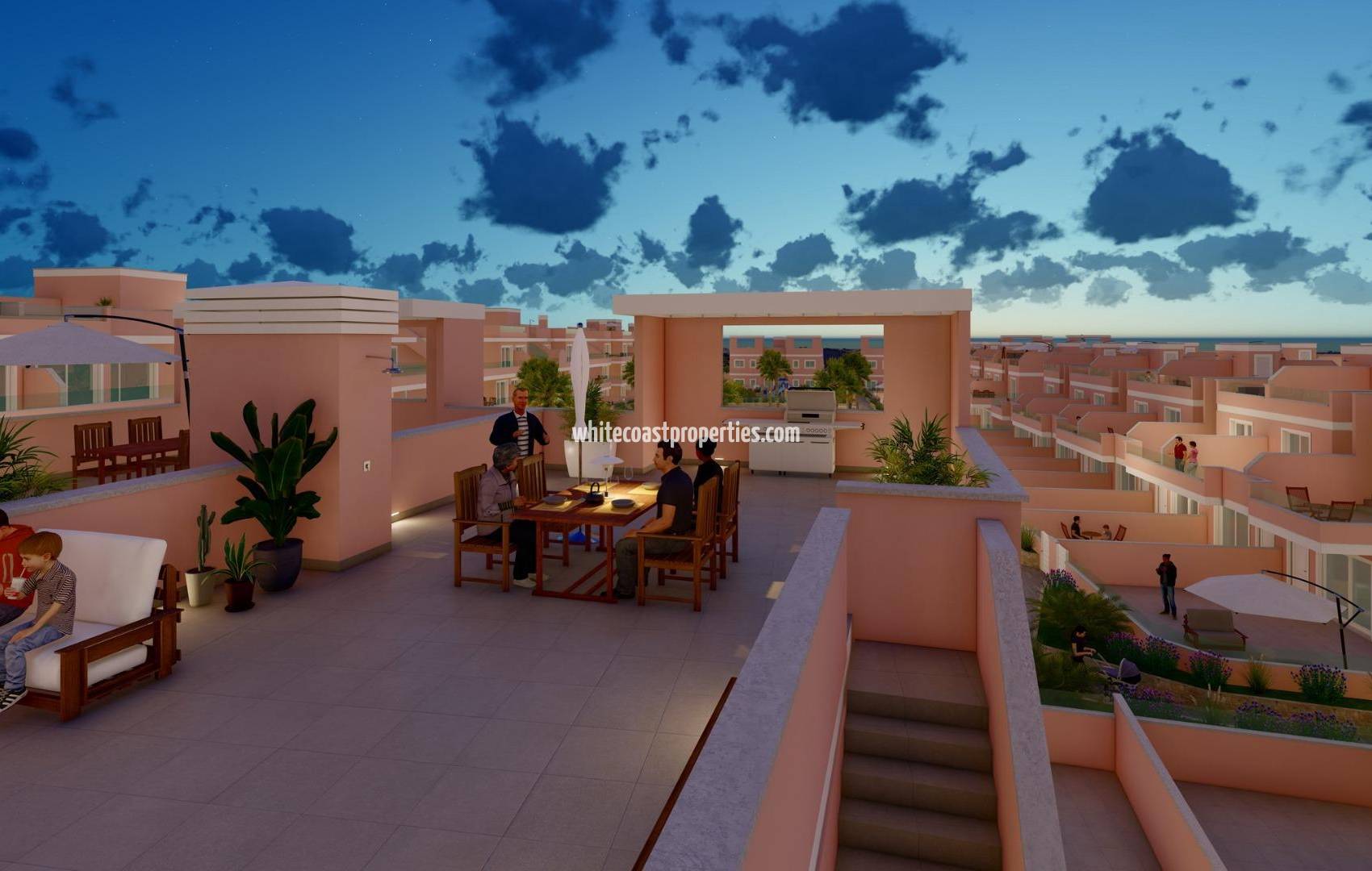 New Build - Semidetached - Pilar de la Horadada - Lo Monte