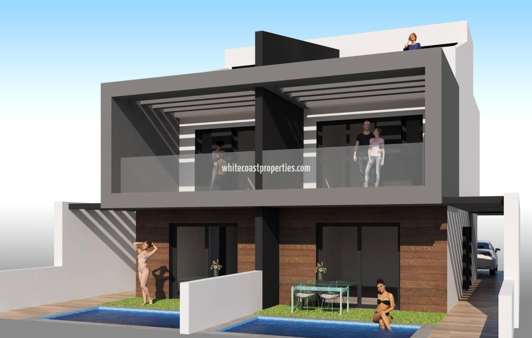New Build - Semidetached - San Javier - Santiago de la Ribera