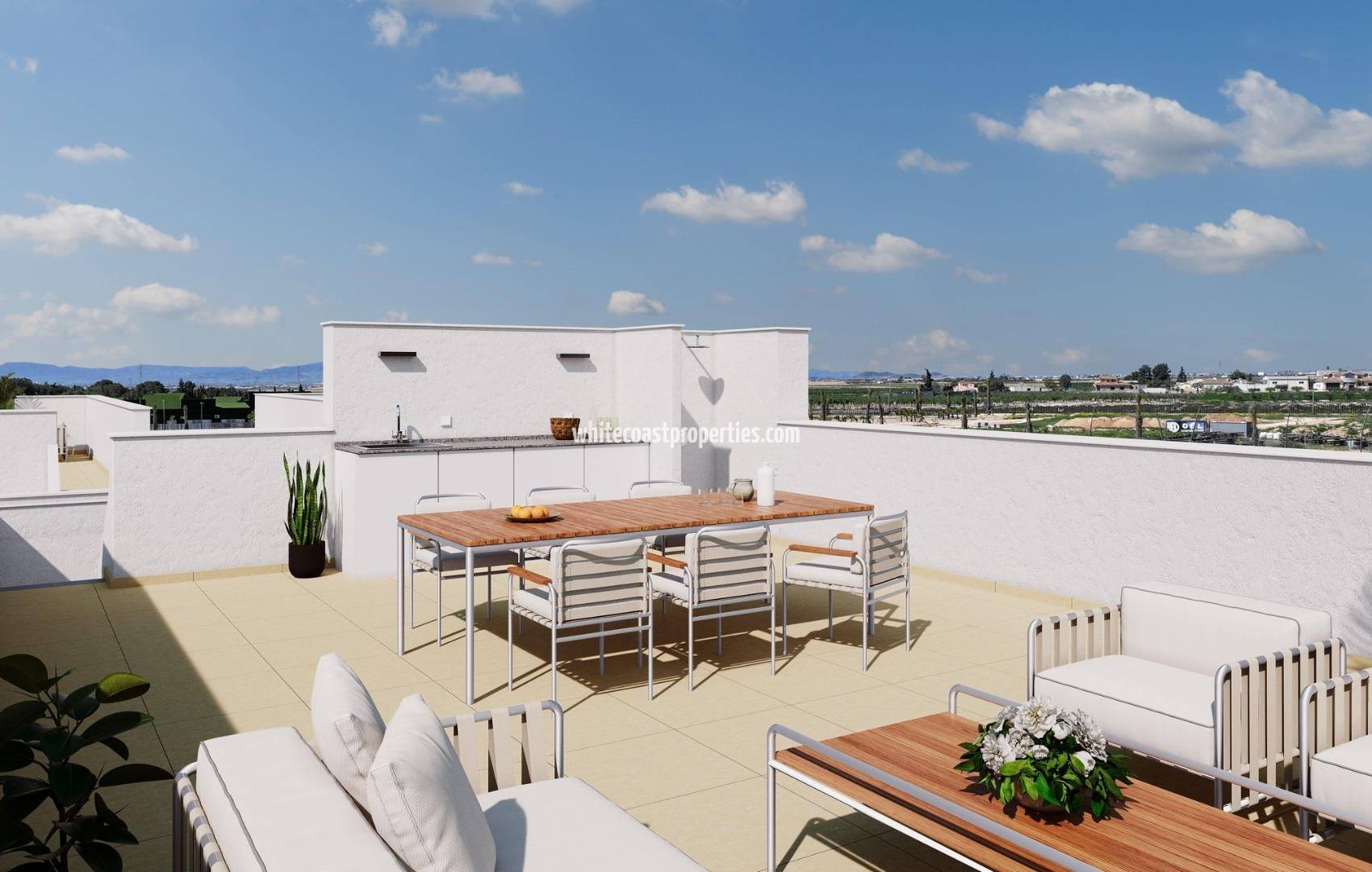 New Build - Semidetached - Torre Pacheco - Roldán