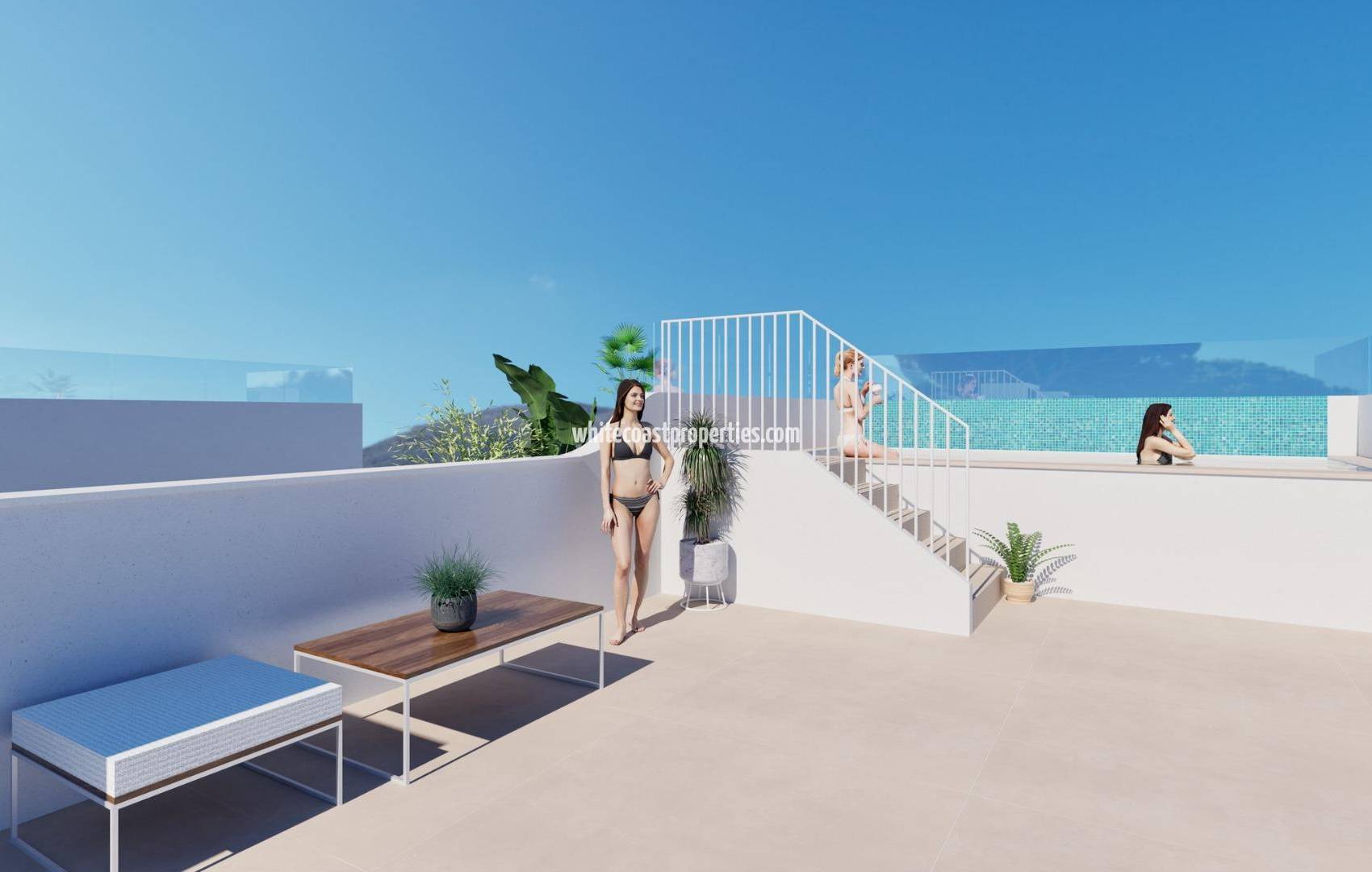 New Build - Top Floor Bungalow - Pilar de la Horadada - Playa de las Higuericas