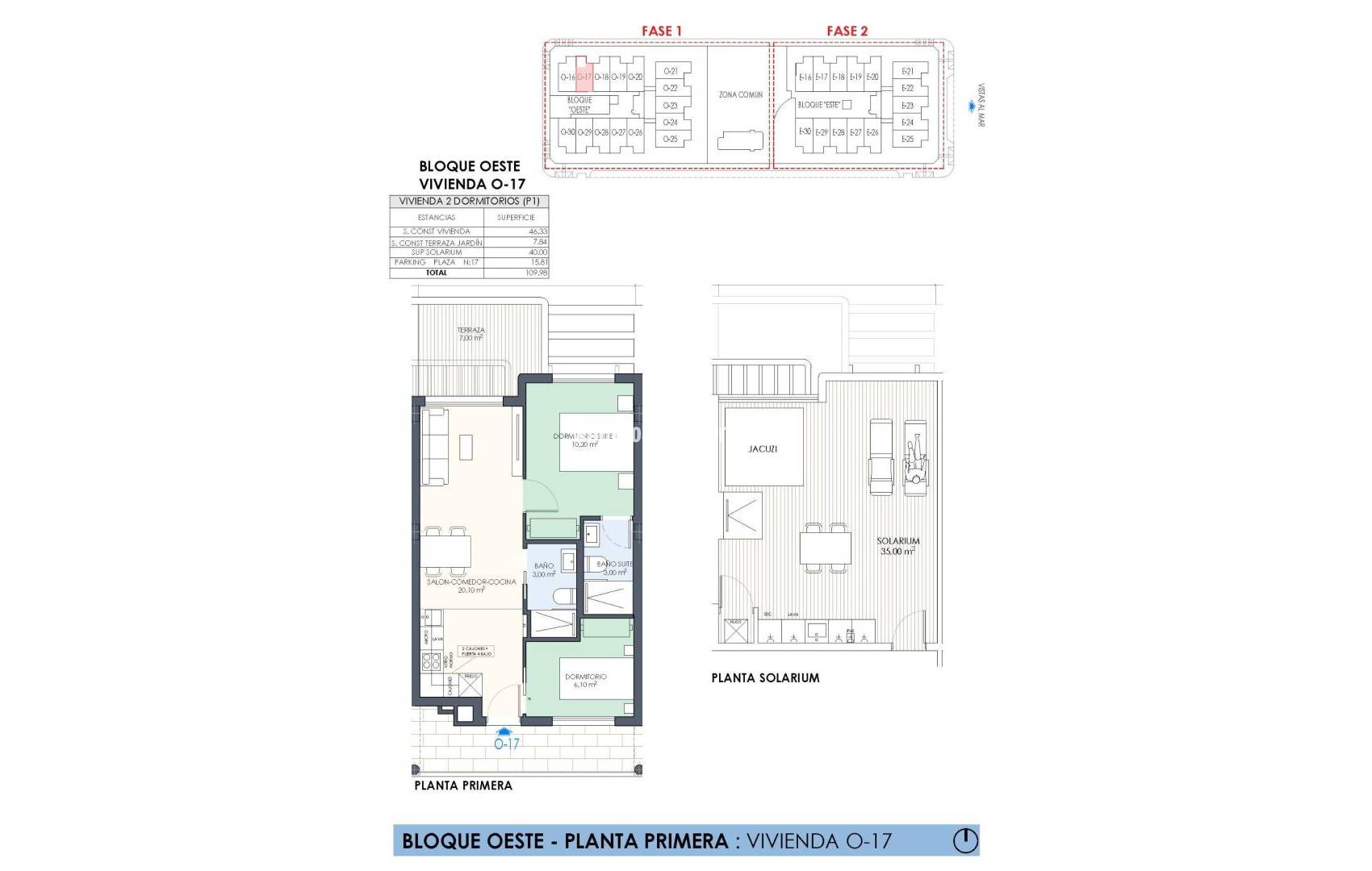 New Build - Top Floor Bungalow - Pilar de la Horadada - Playa de las Higuericas