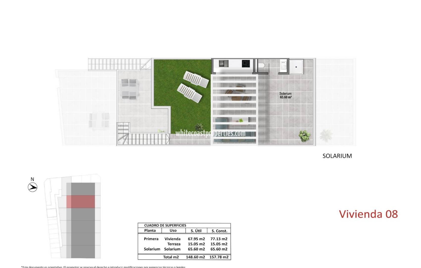 New Build - Top Floor Bungalow - Pilar de la Horadada - pueblo