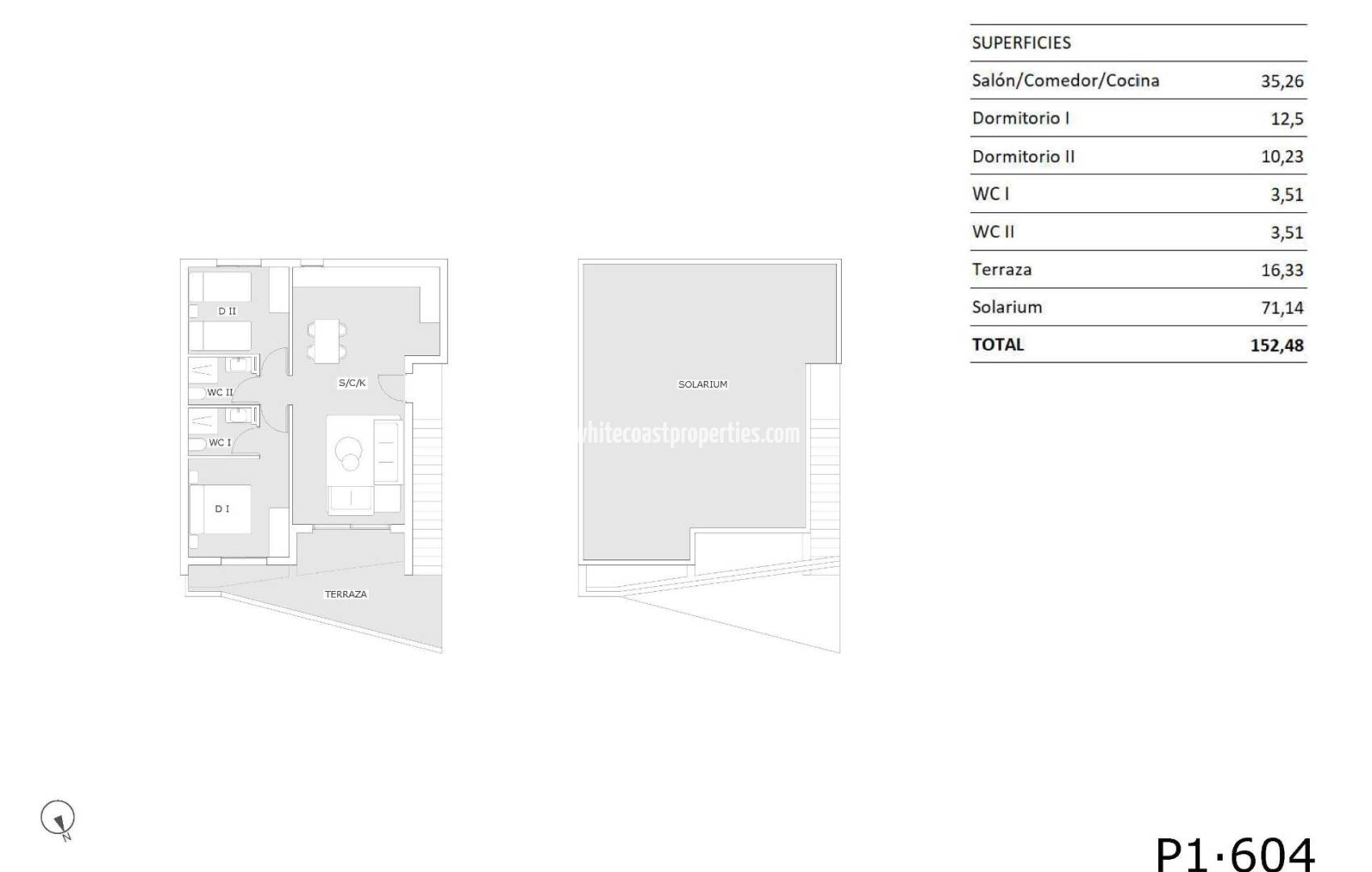 New Build - Top Floor Bungalow - San Miguel de Salinas - Pueblo