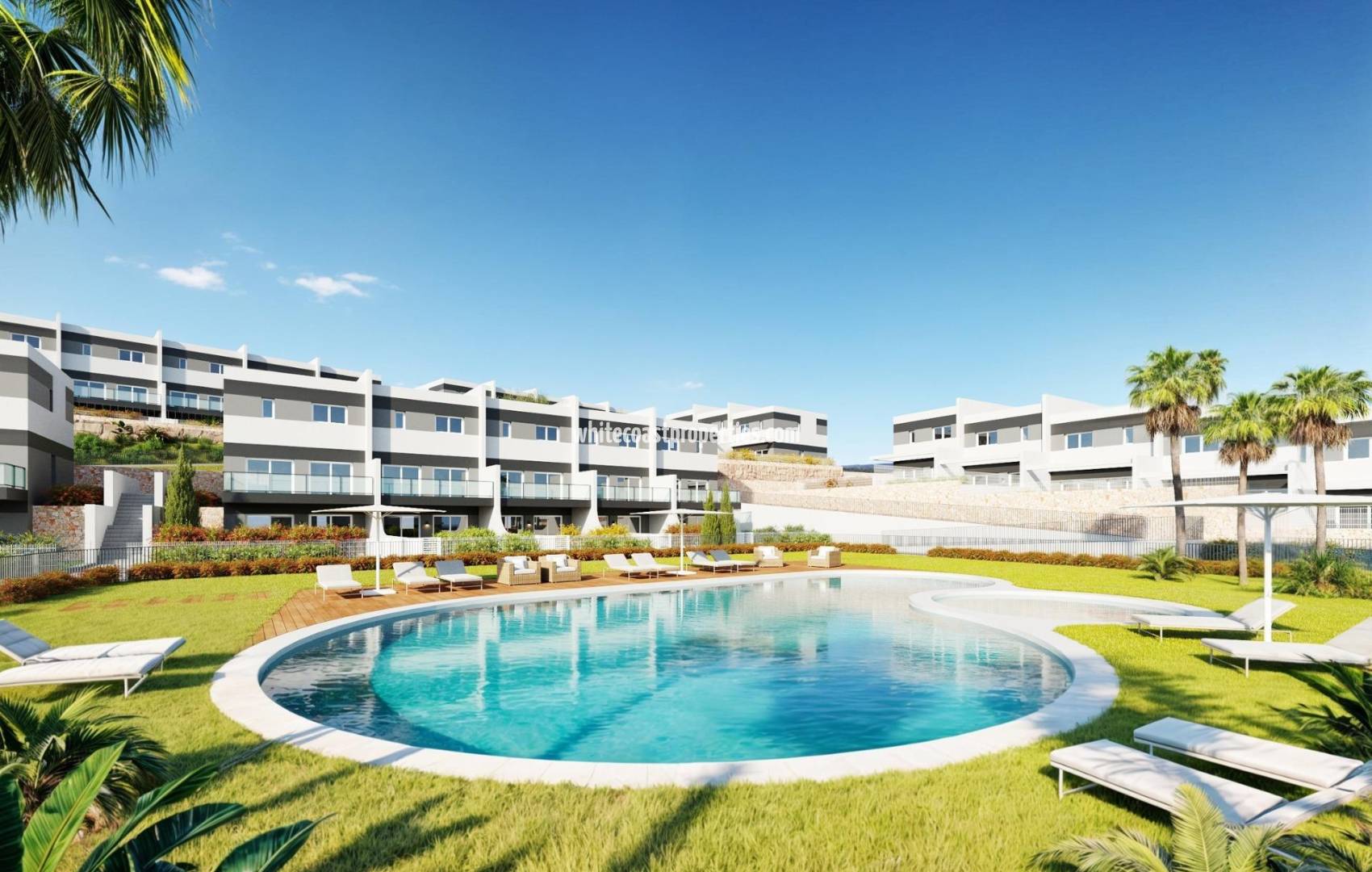 New Build - Town house - Finestrat - Balcón de finestrat