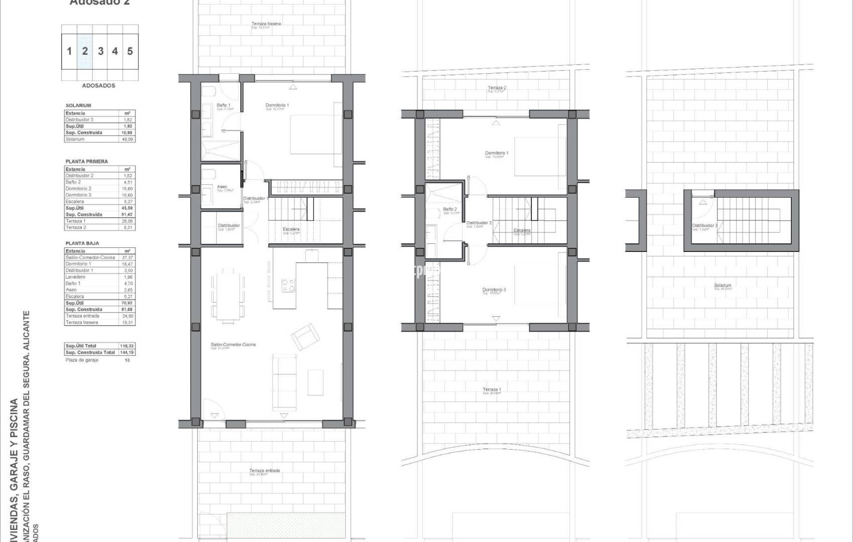 New Build - Town house - Guardamar del Segura - EL RASO