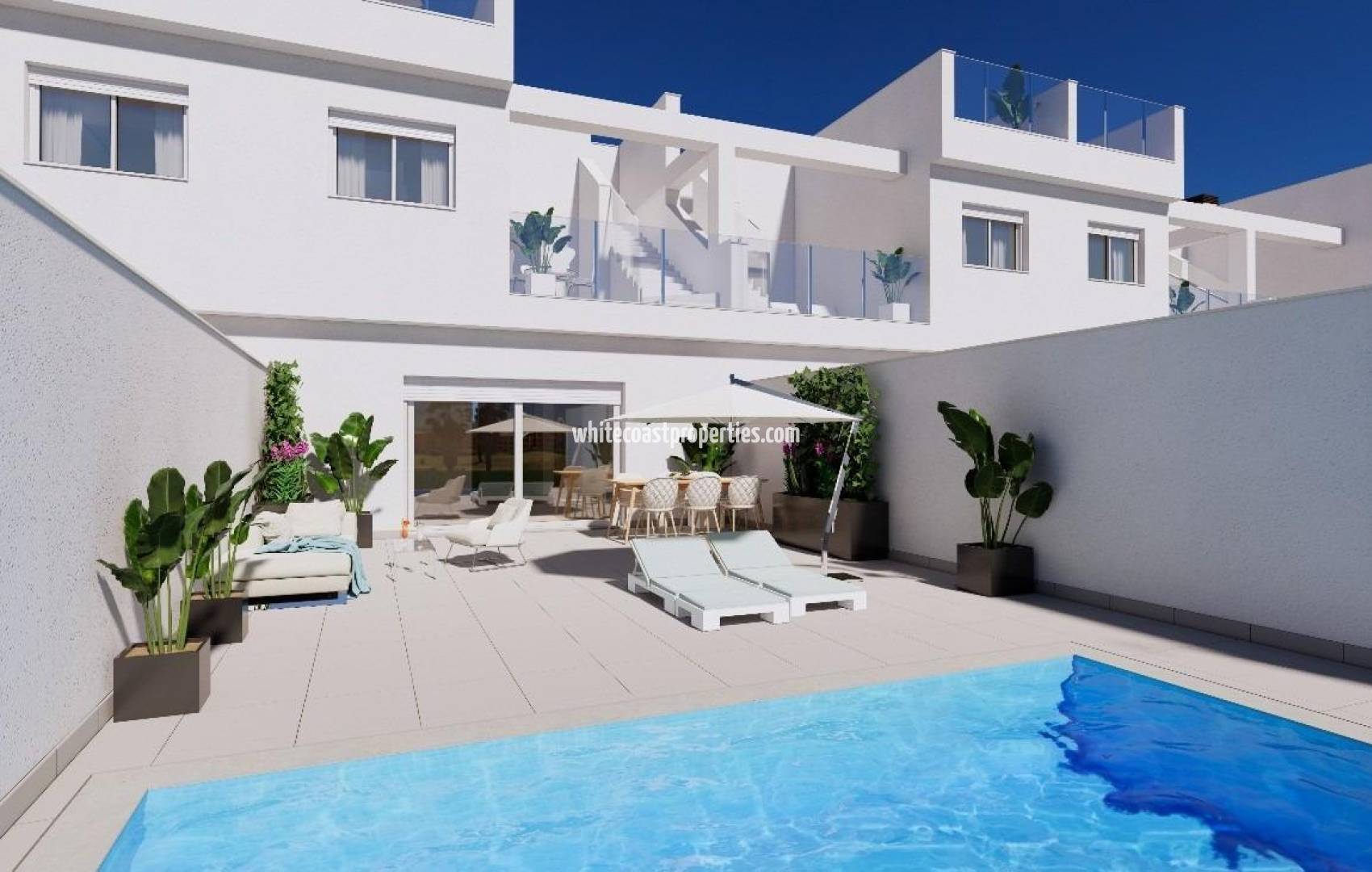 New Build - Town house - Los Alcázares - Serena Golf