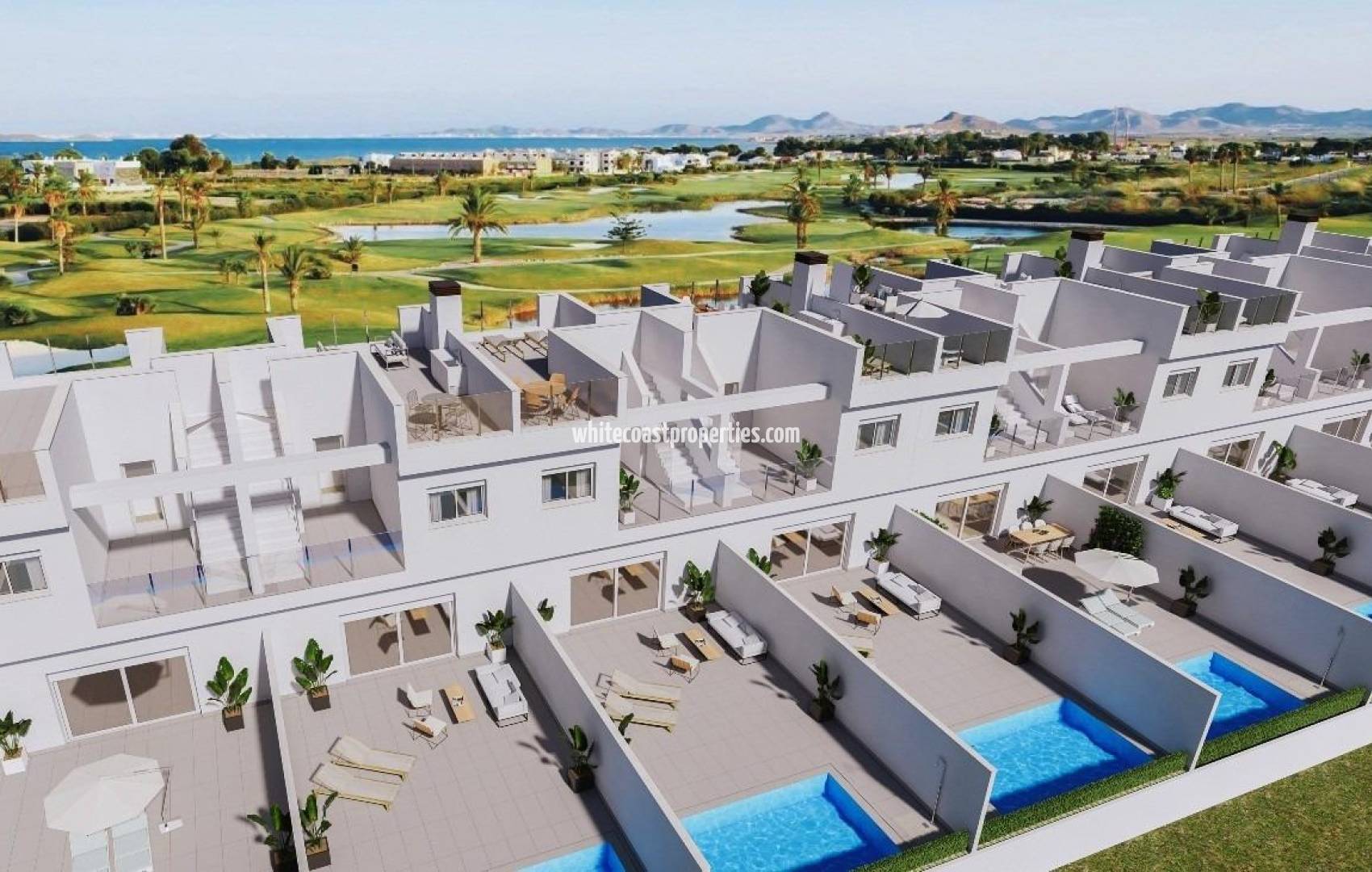 New Build - Town house - Los Alcázares - Serena Golf