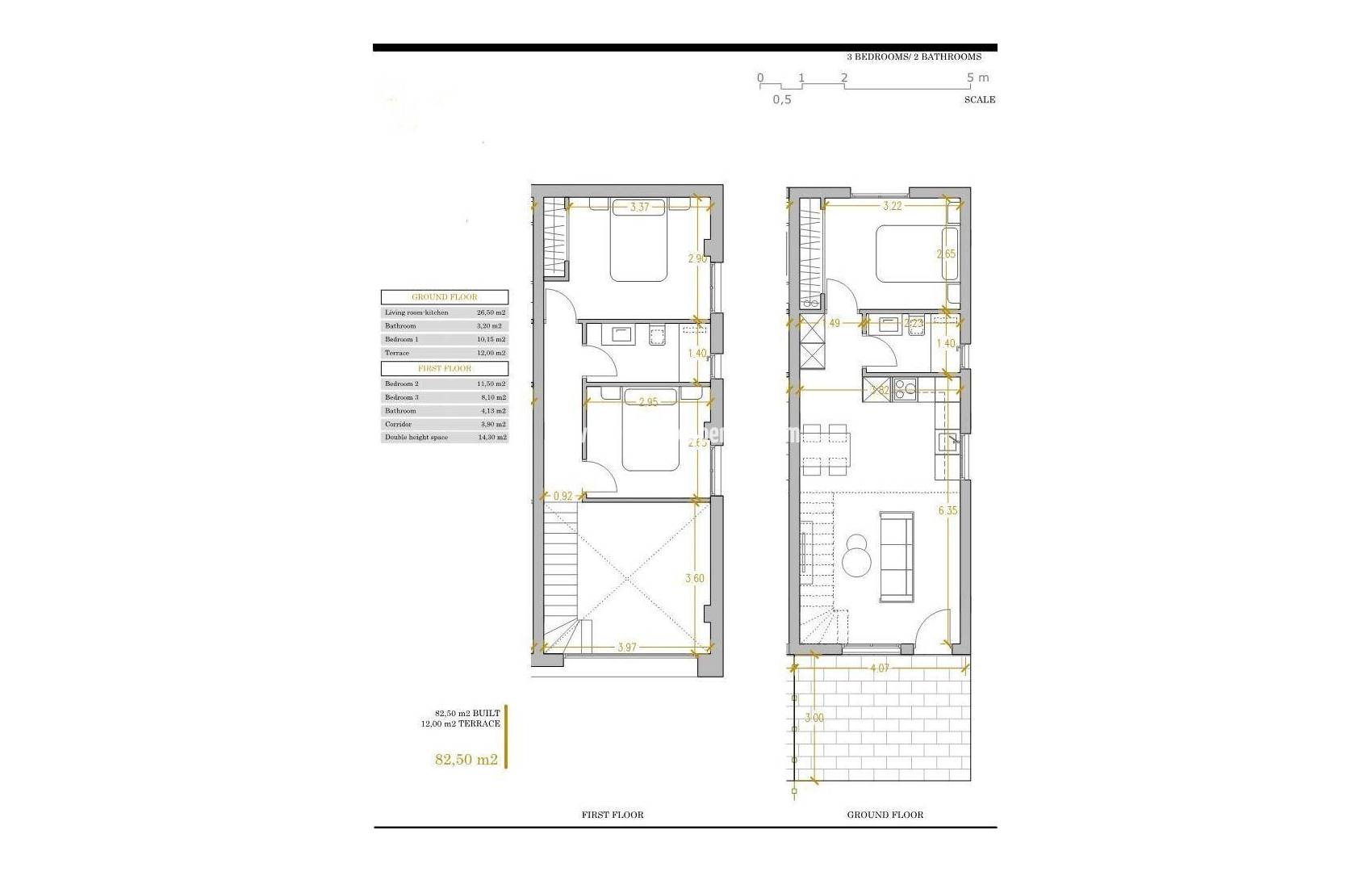 New Build - Town house - Orihuela Costa - PAU 26