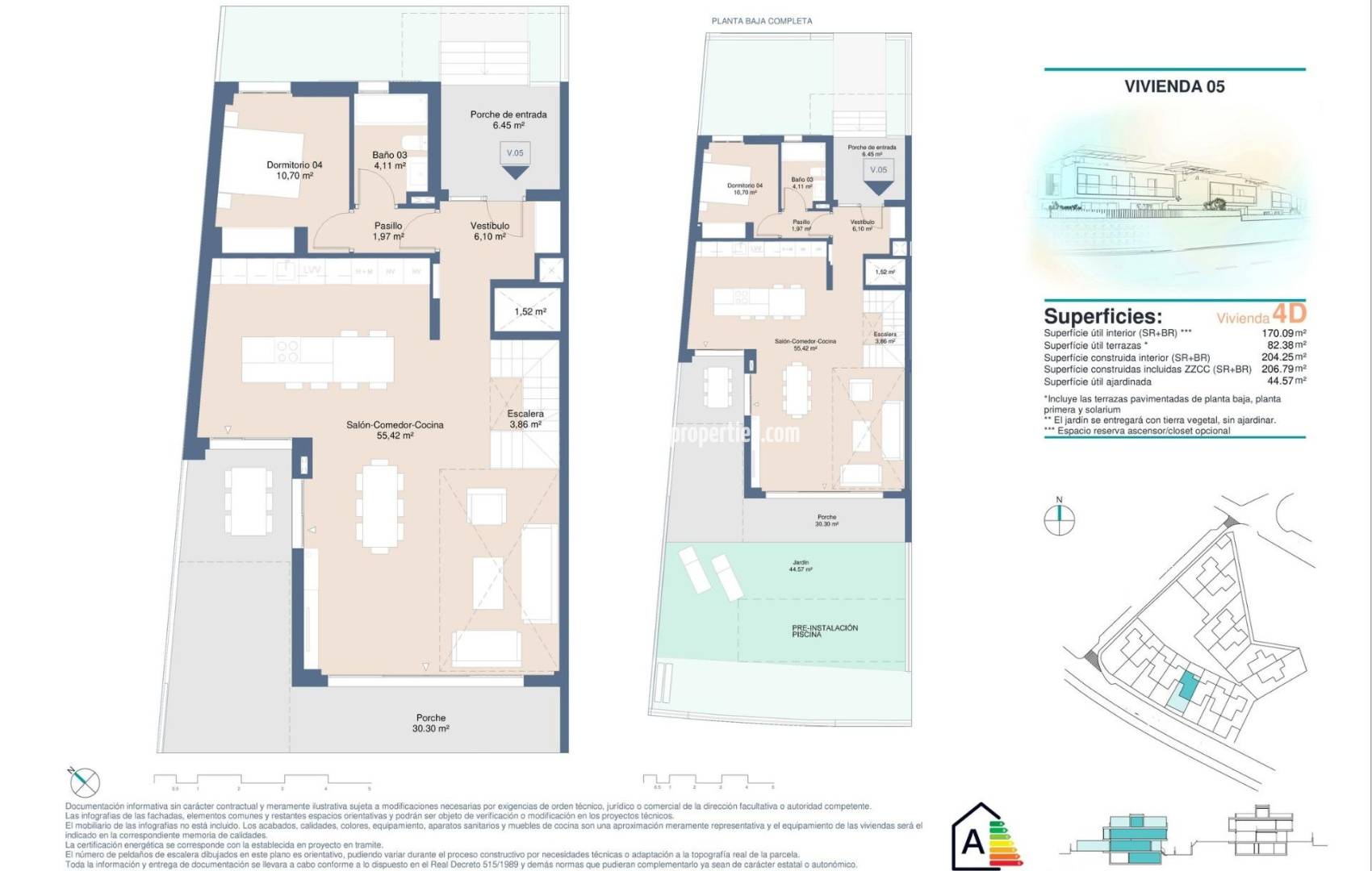 New Build - Town house - San Juan Alicante - Cabo de las Huertas