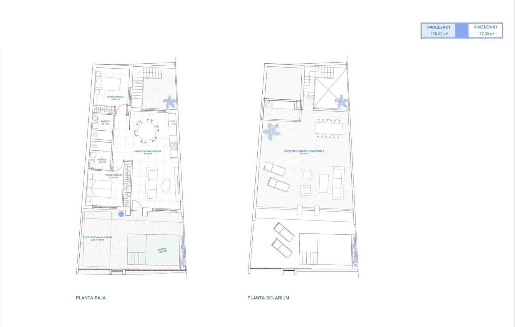 New Build - Town house - Torre Pacheco - El Alba
