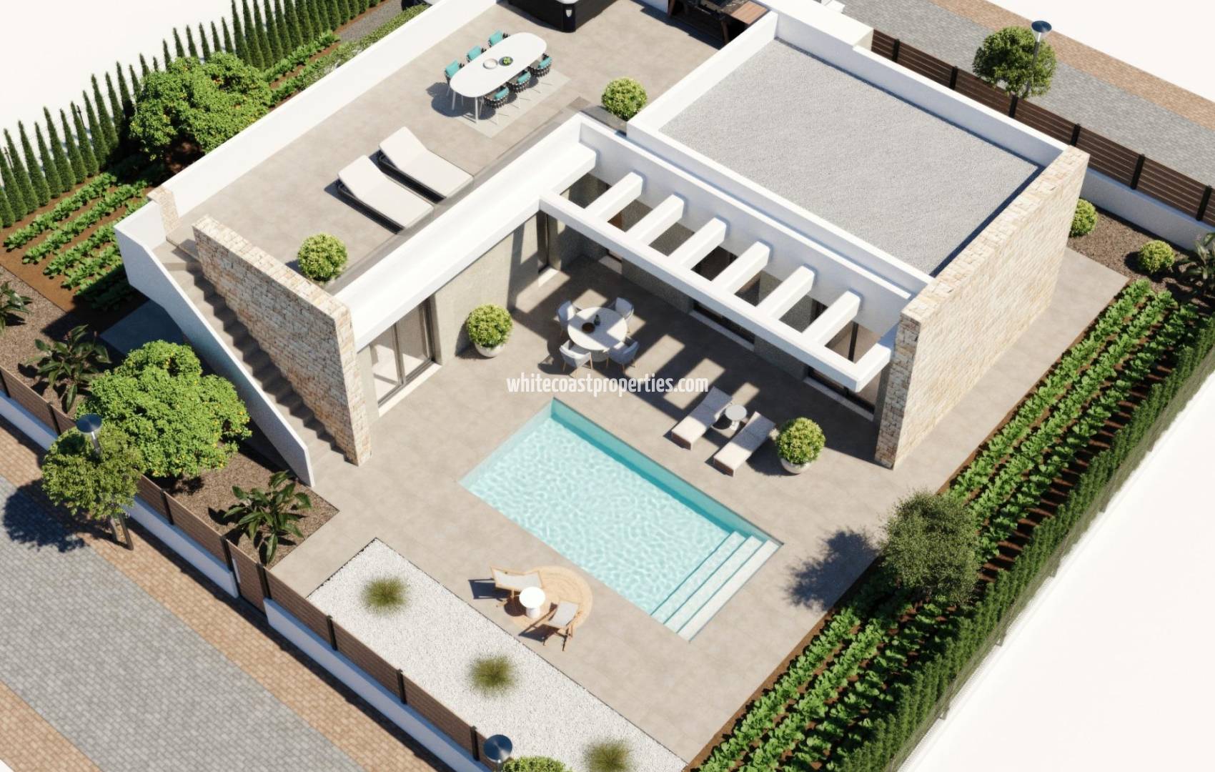 New Build - Villa - Fuente Álamo - Hacienda del Alamo
