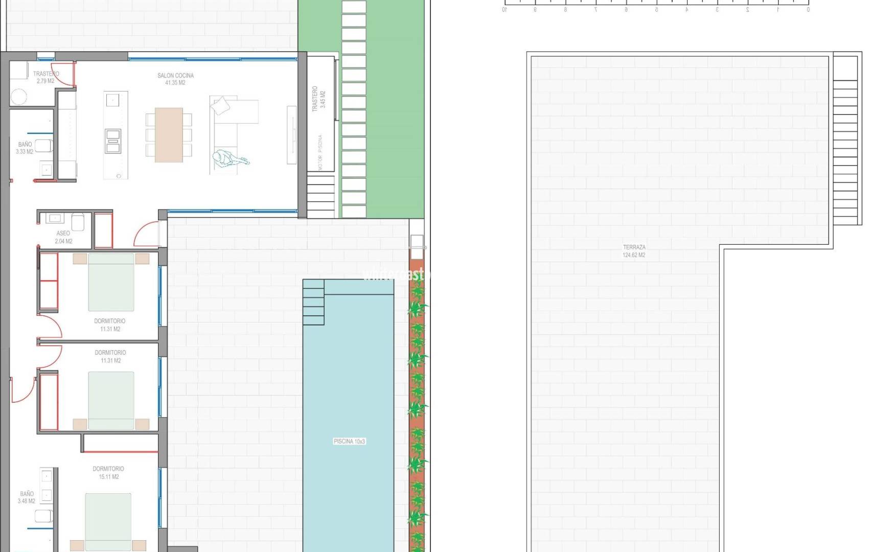 New Build - Villa - Los Alcázares - Serena Golf