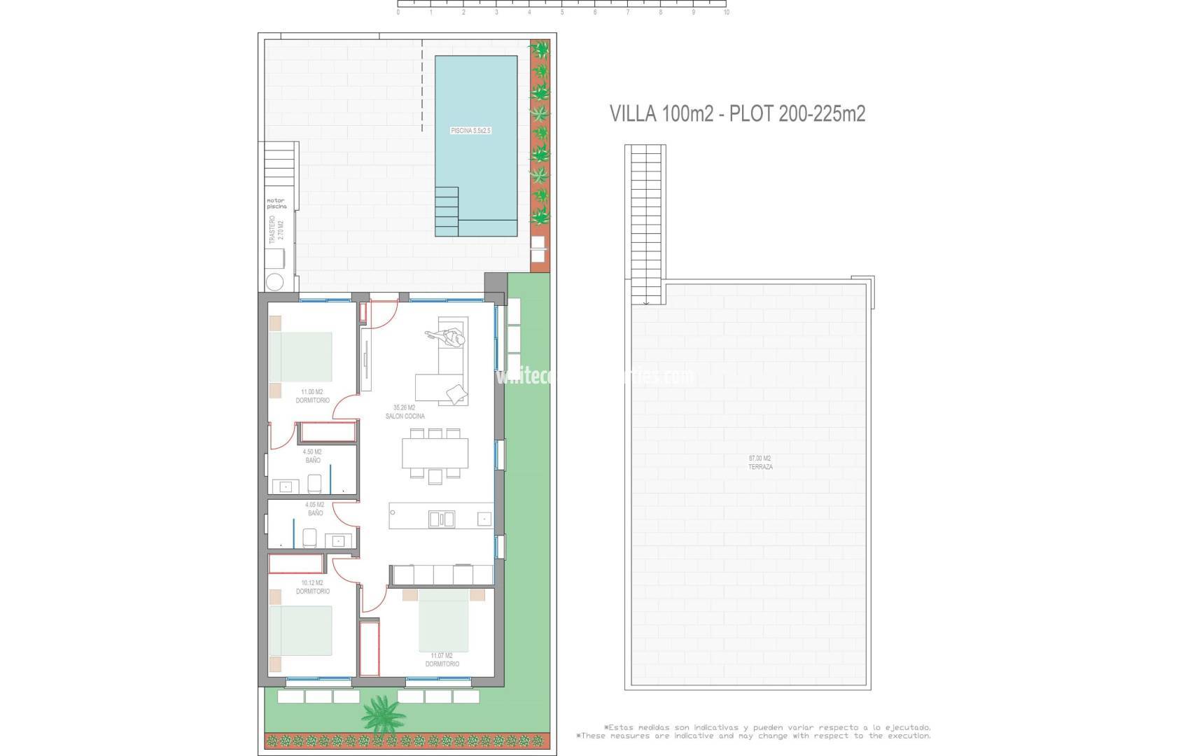 New Build - Villa - San Javier - Parque del doce
