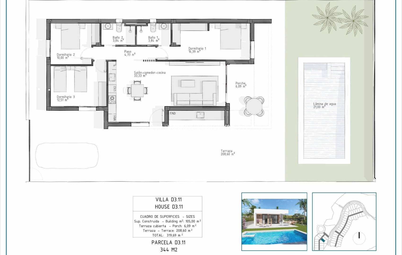 New Build - Villa - Vera - Pueblo Salinas