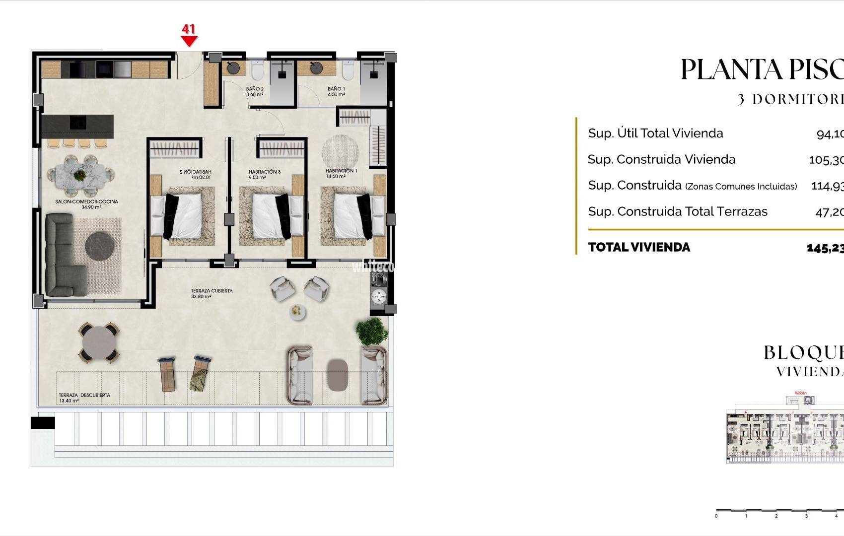 Новостройка - Апартаменты - Finestrat - Balcón de finestrat