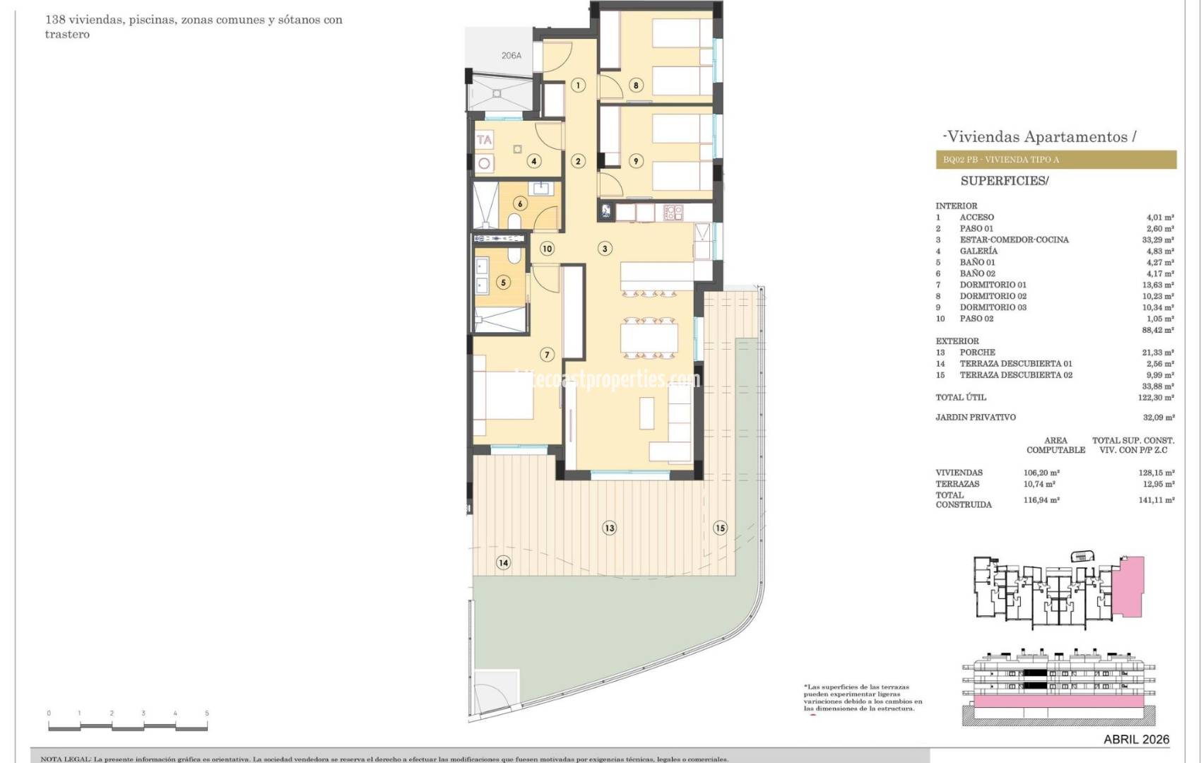 Новостройка - Апартаменты - Finestrat - Campana garden