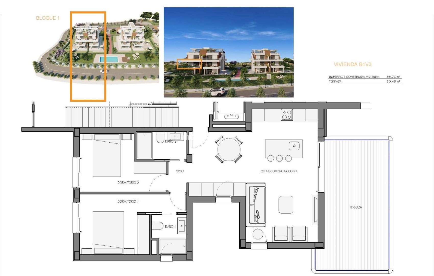 Новостройка - Апартаменты - Fuente Álamo - Hacienda del Alamo