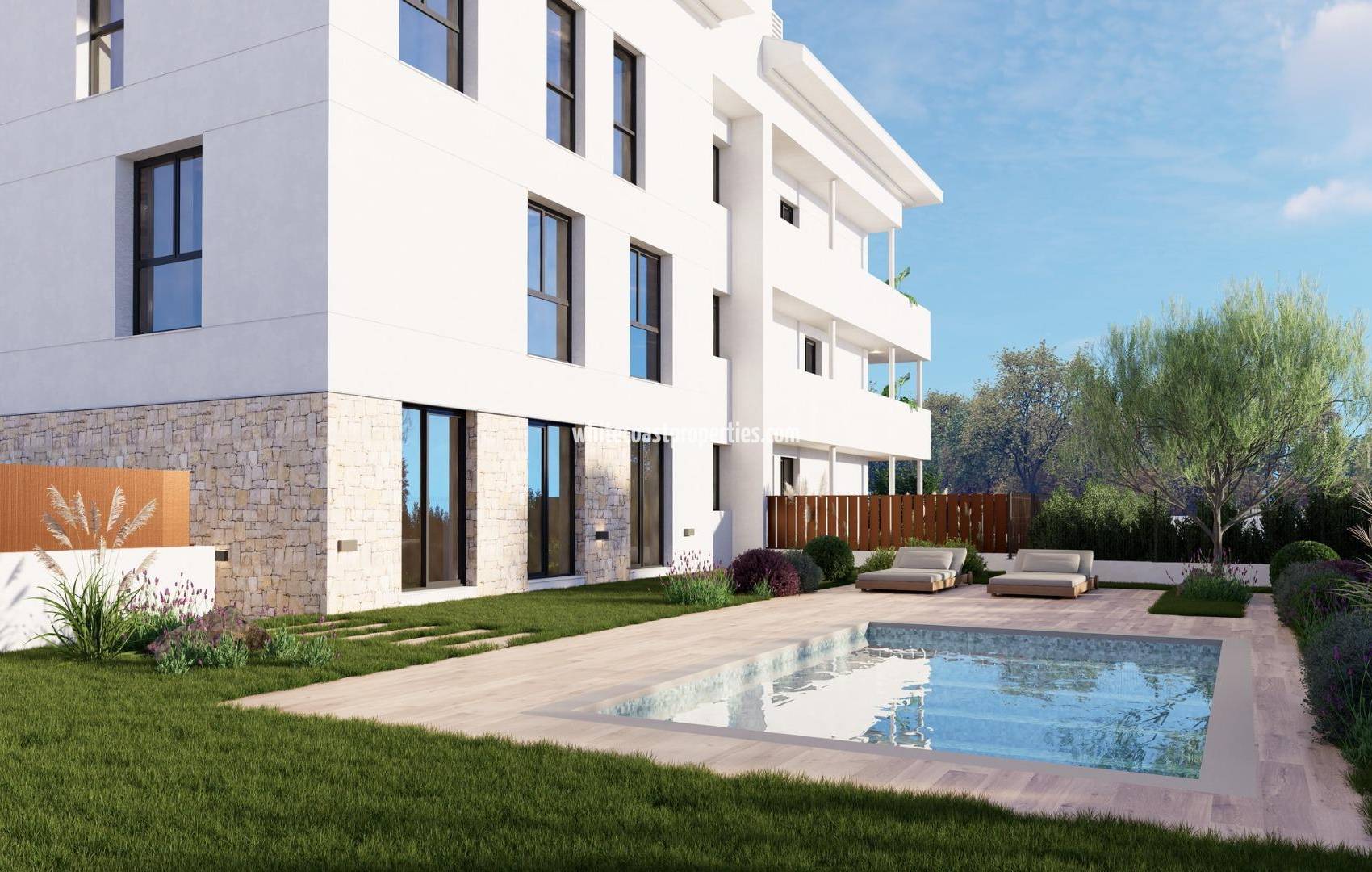 Новостройка - Апартаменты - Jávea Xàbia - Cala Blanca