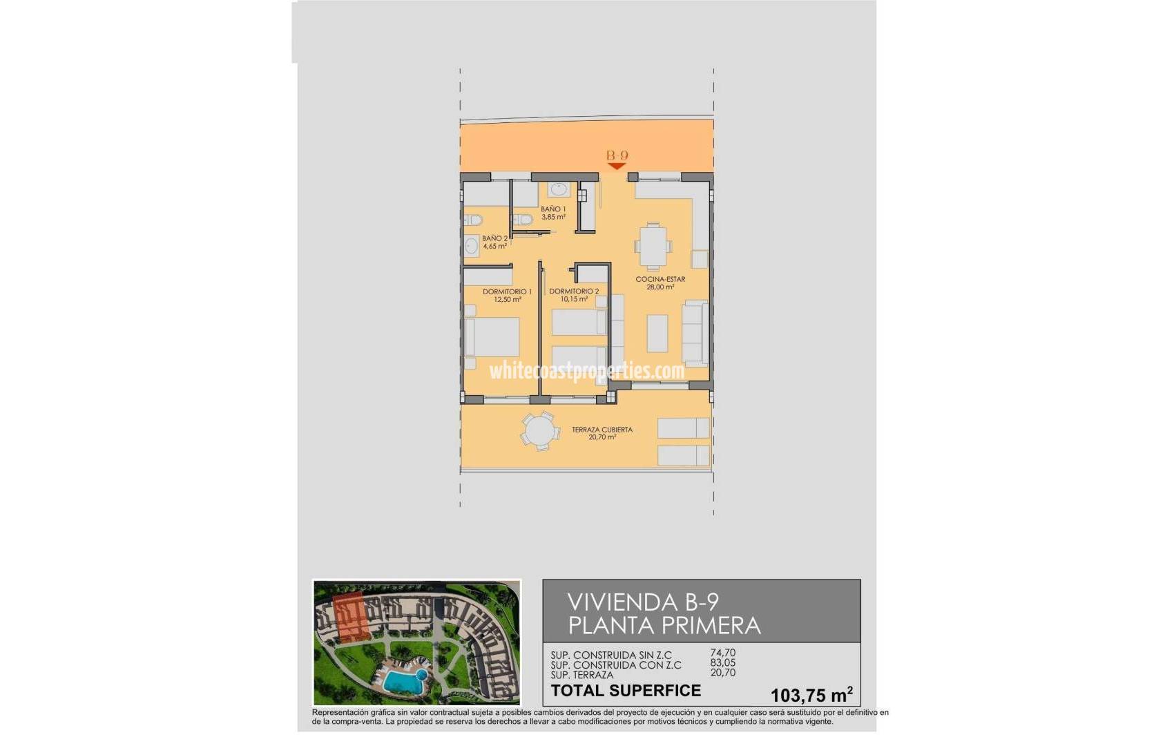 Новостройка - Апартаменты - Los Alcázares - Serena Golf
