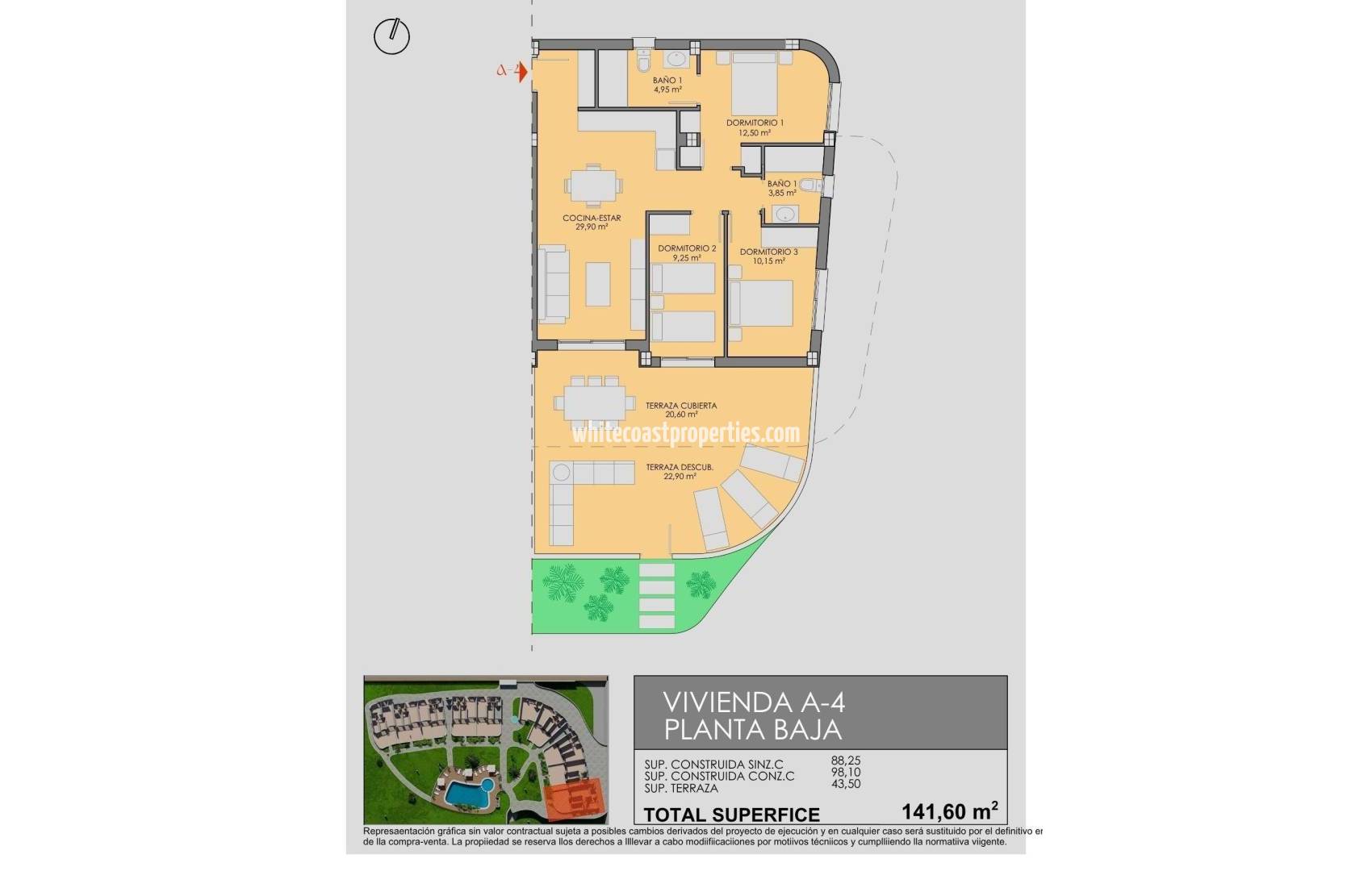 Новостройка - Апартаменты - Los Alcázares - Serena Golf