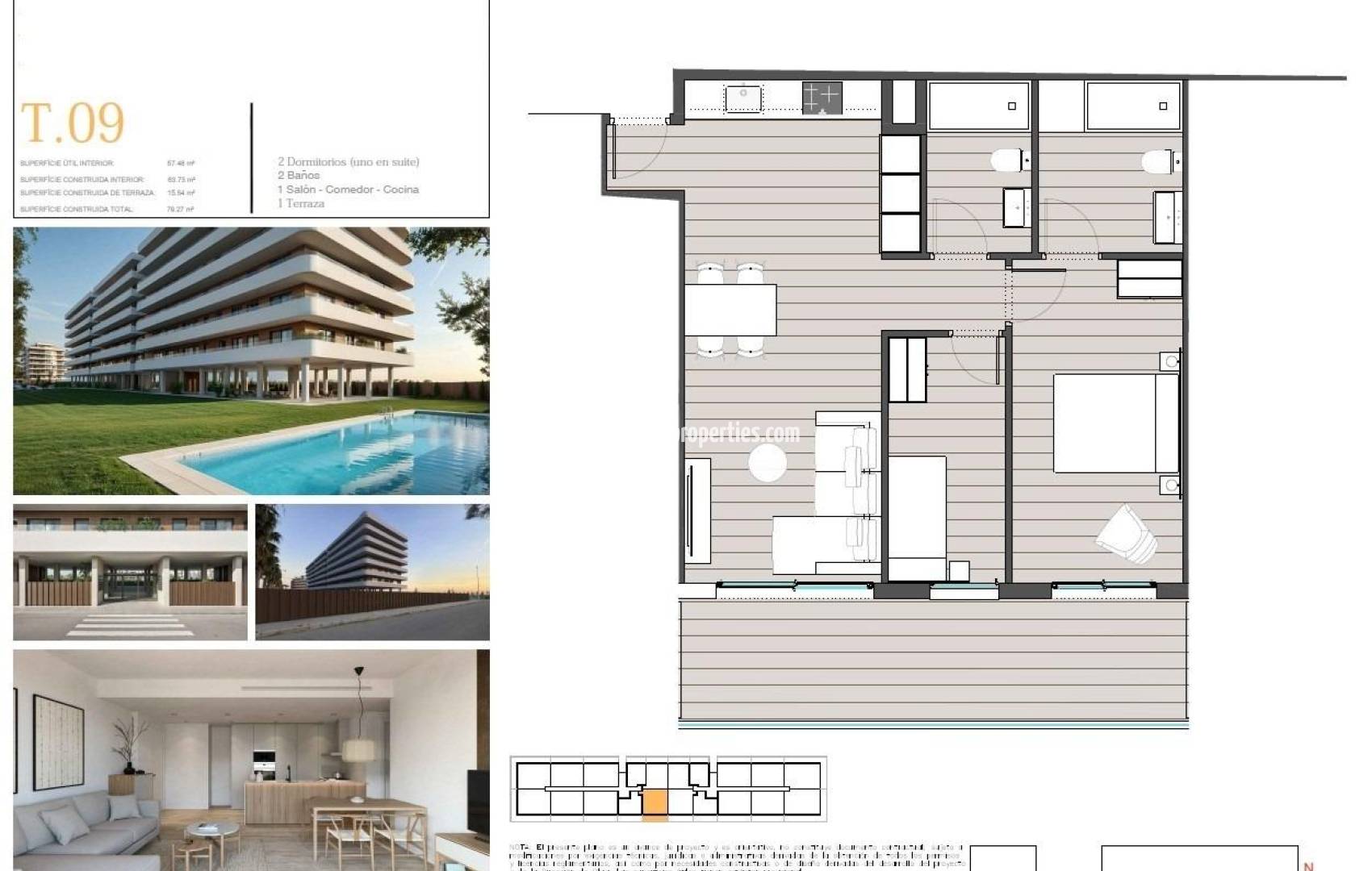 Новостройка - Апартаменты - Moncofa - Playa de Moncofa