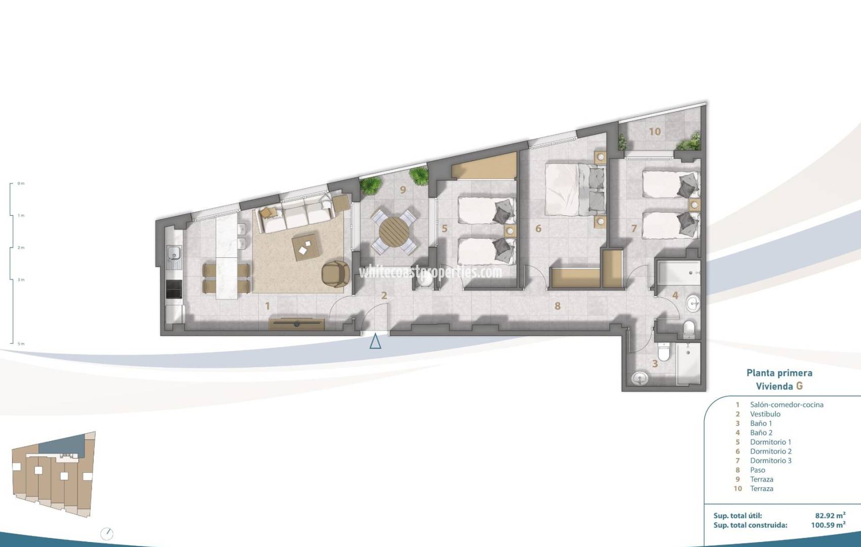 Новостройка - Апартаменты - San Pedro del Pinatar - Playa Villananitos