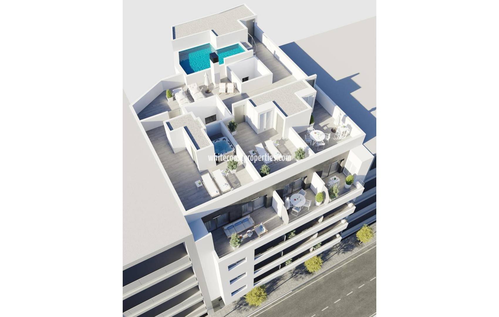 Новостройка - Апартаменты - Torrevieja - Centro