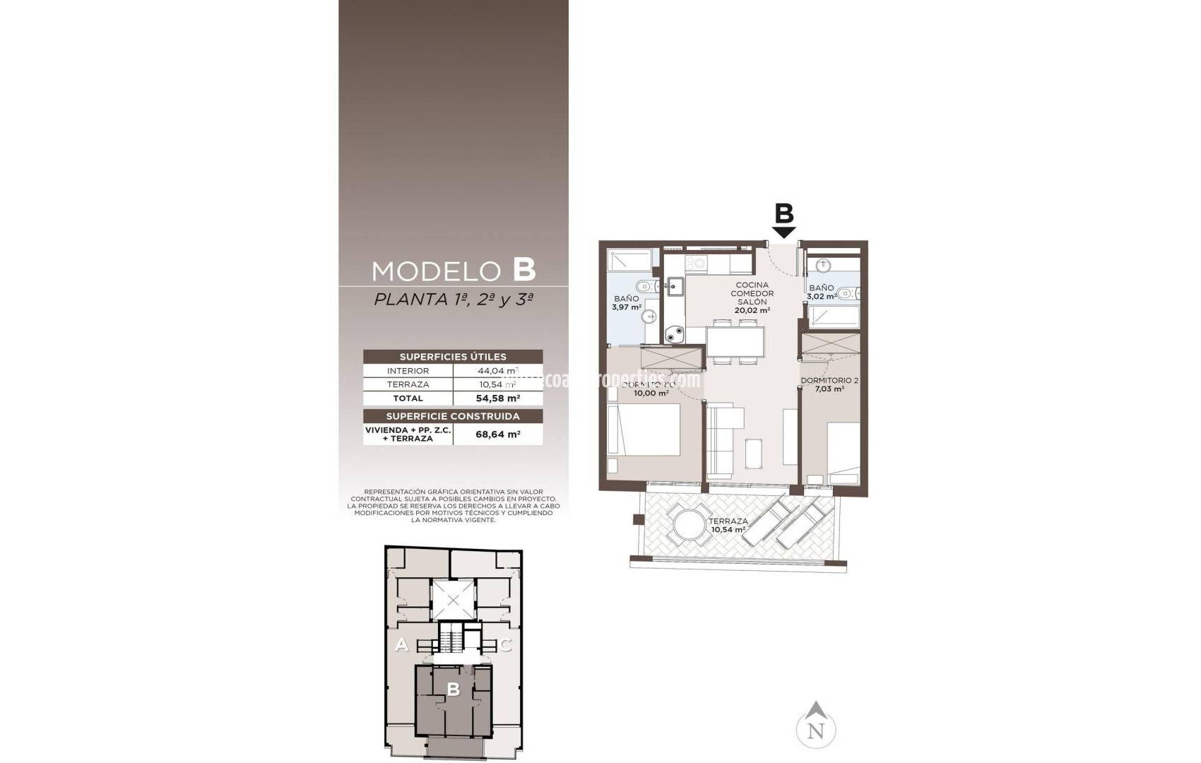 Новостройка - Апартаменты - Torrevieja - Playa de El Cura
