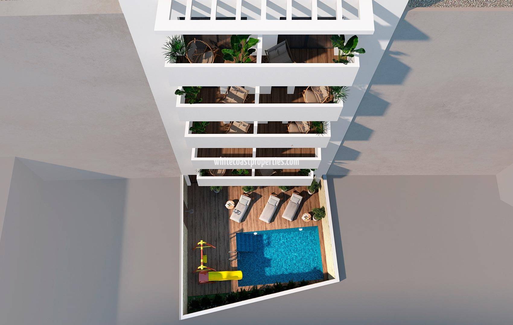 Новостройка - Апартаменты - Torrevieja - Playa de El Cura