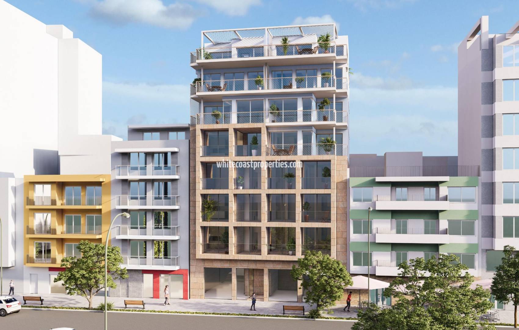 Новостройка - Апартаменты - Villajoyosa - Pueblo