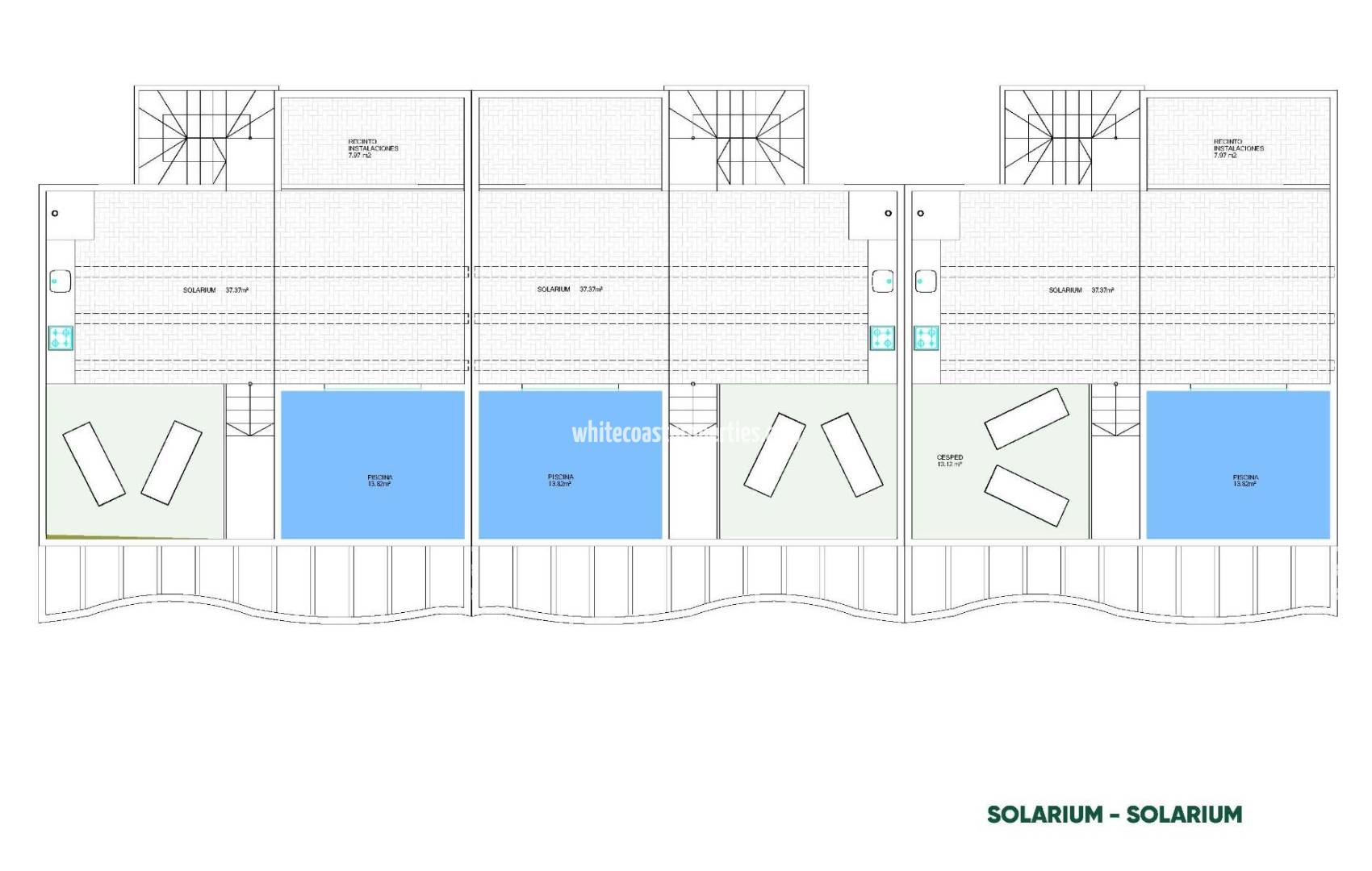 Новостройка - Бунгало - Pilar de la Horadada - parques de Andromeda