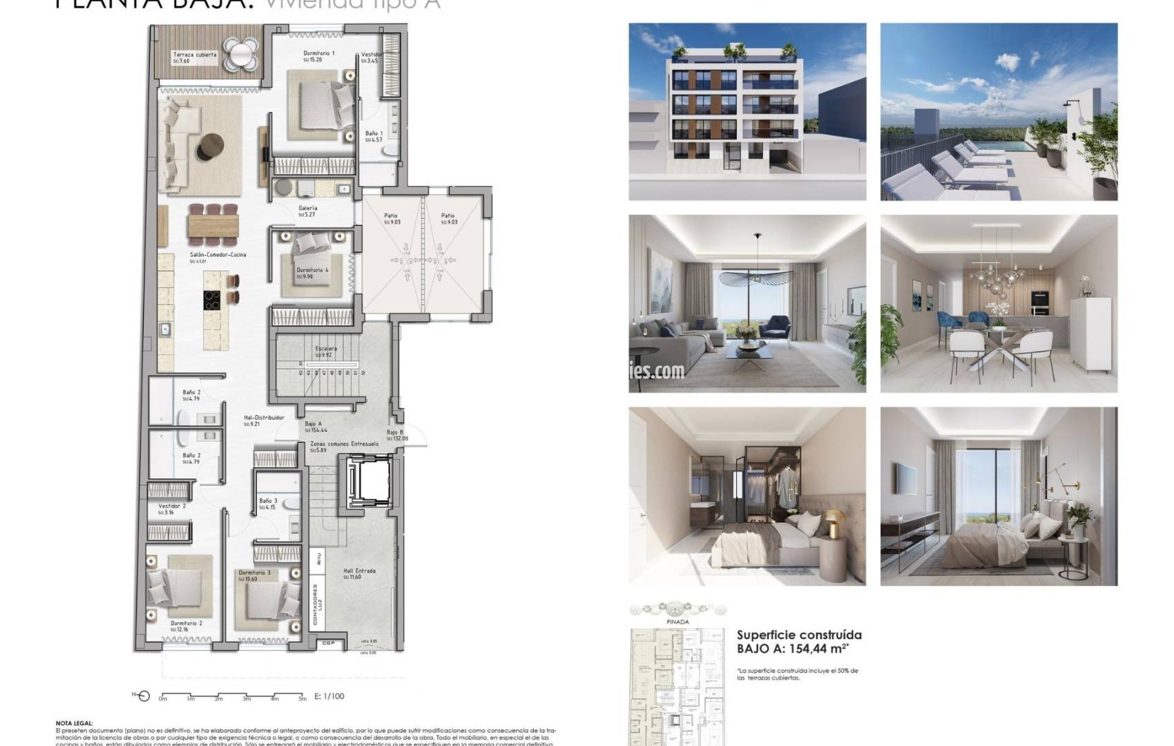 Новостройка - Ground floor apartment - Guardamar del Segura - Pueblo