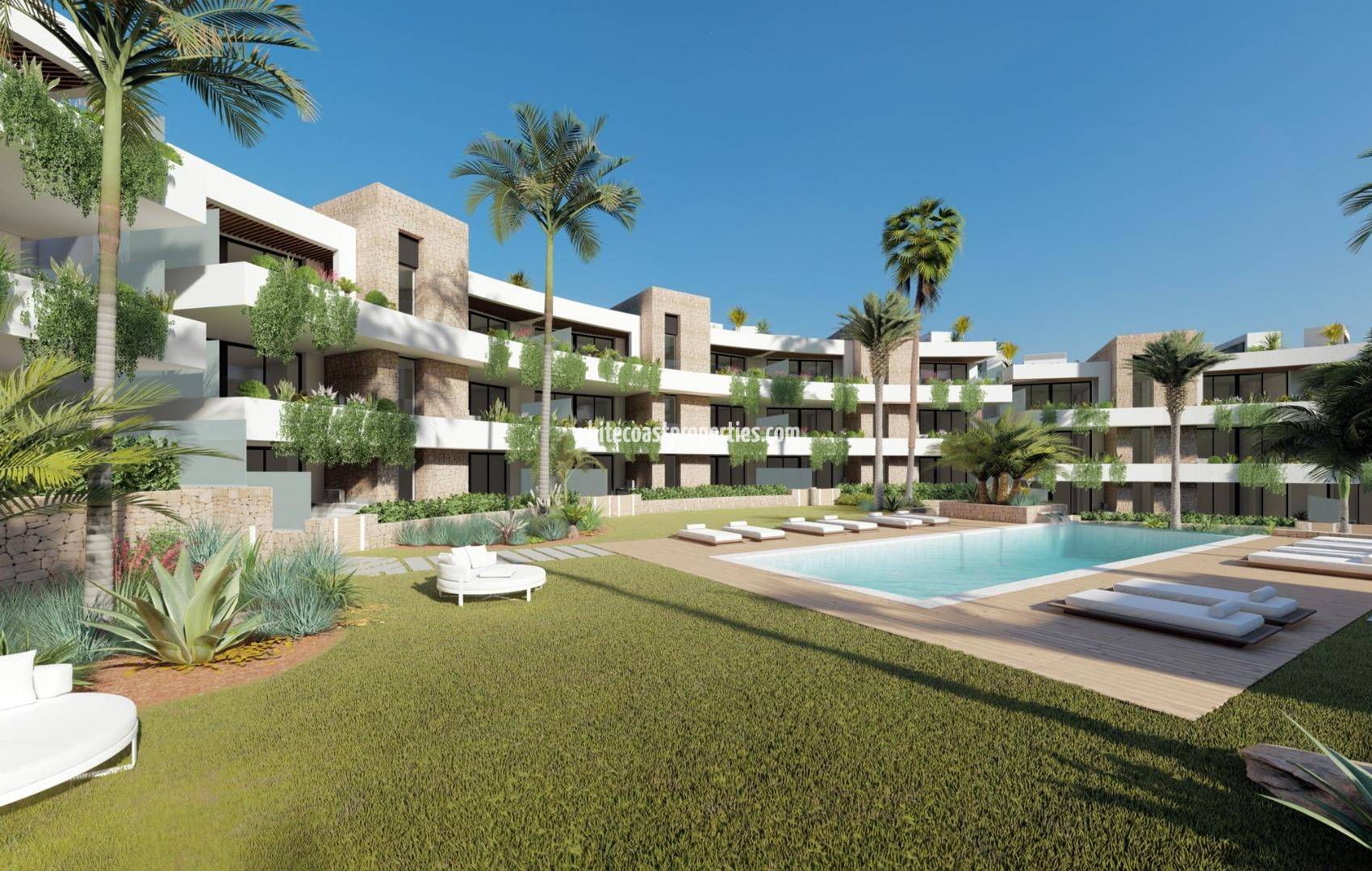 Новостройка - Ground floor apartment - La Manga Club