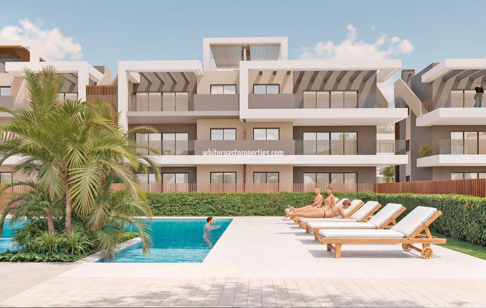 Новостройка - Ground floor apartment - Pilar de la Horadada - Playa de las Higuericas
