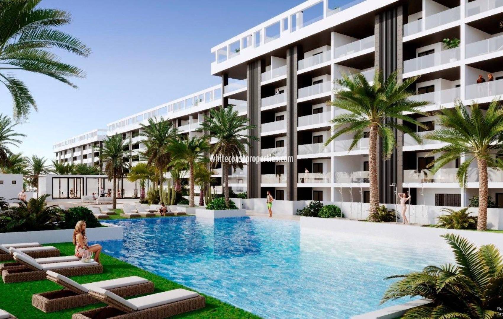 Новостройка - Ground floor apartment - Torrevieja - Torreblanca