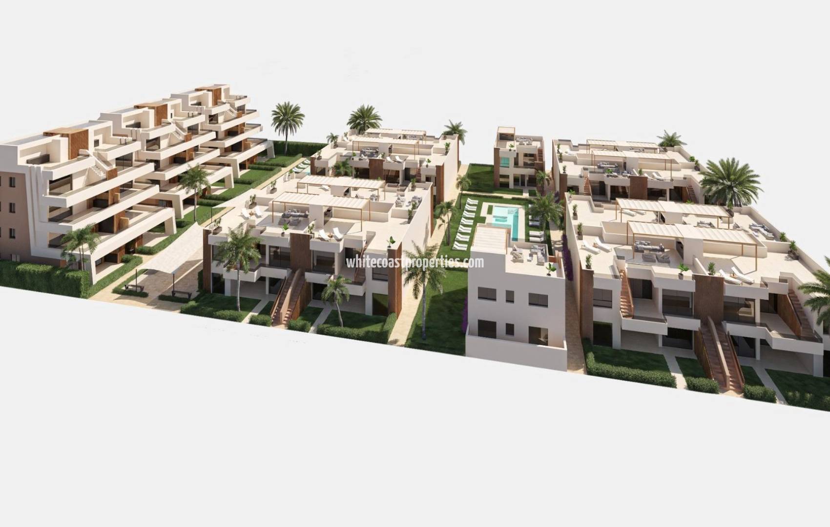 Новостройка - Ground Floor Bungalow - Alhama de Murcia - Condado De Alhama