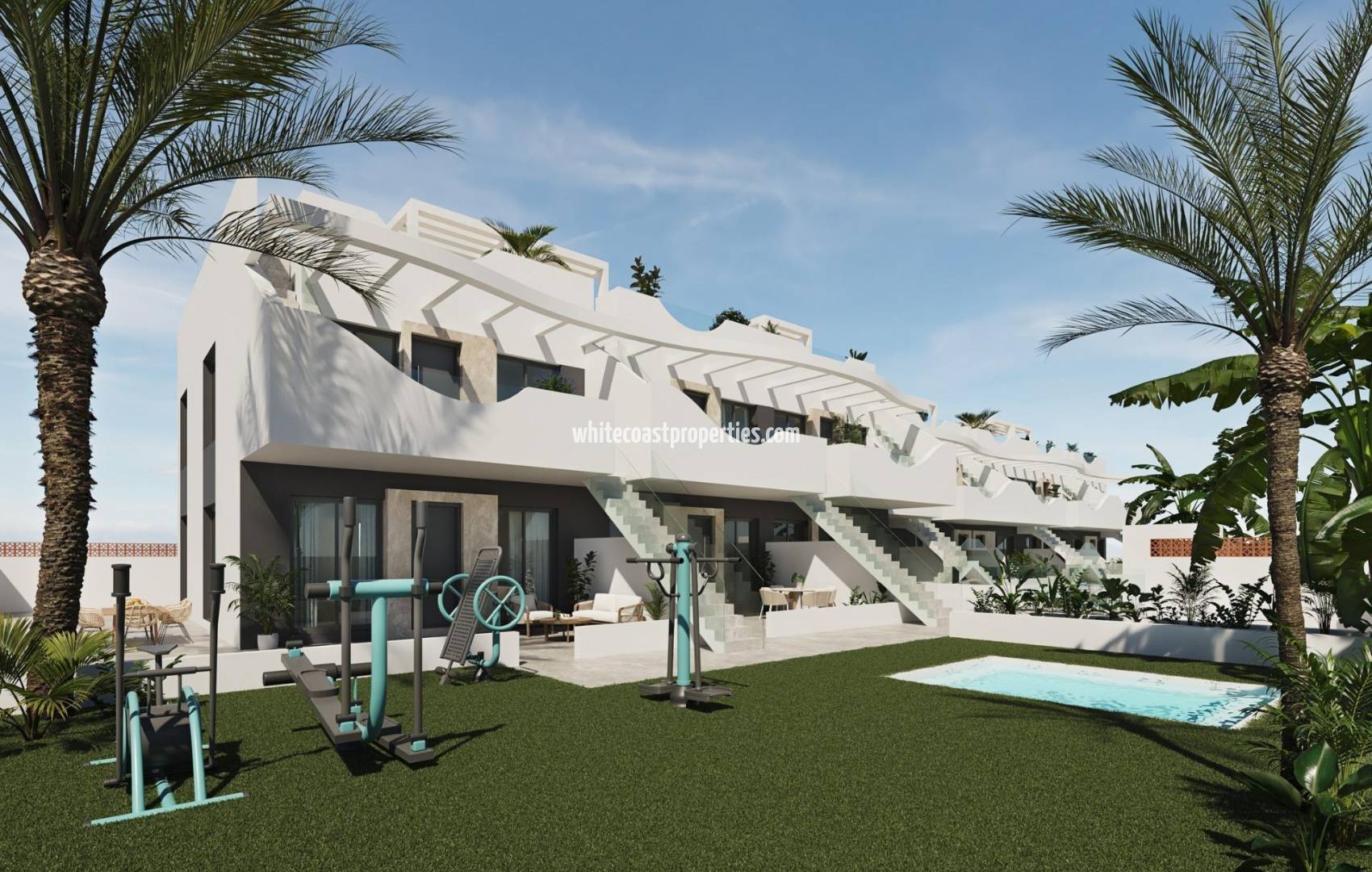 Новостройка - Ground Floor Bungalow - Pilar de la Horadada - Parque Ramon eugenio Escudero