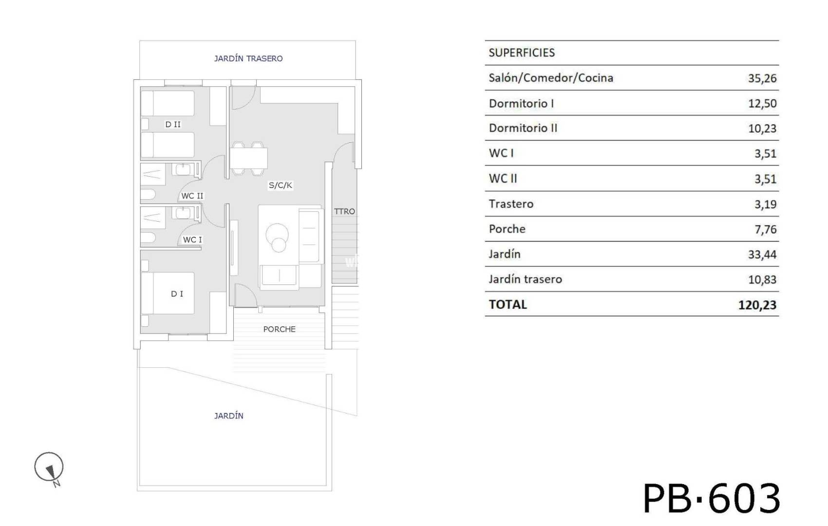 Новостройка - Ground Floor Bungalow - San Miguel de Salinas - Pueblo