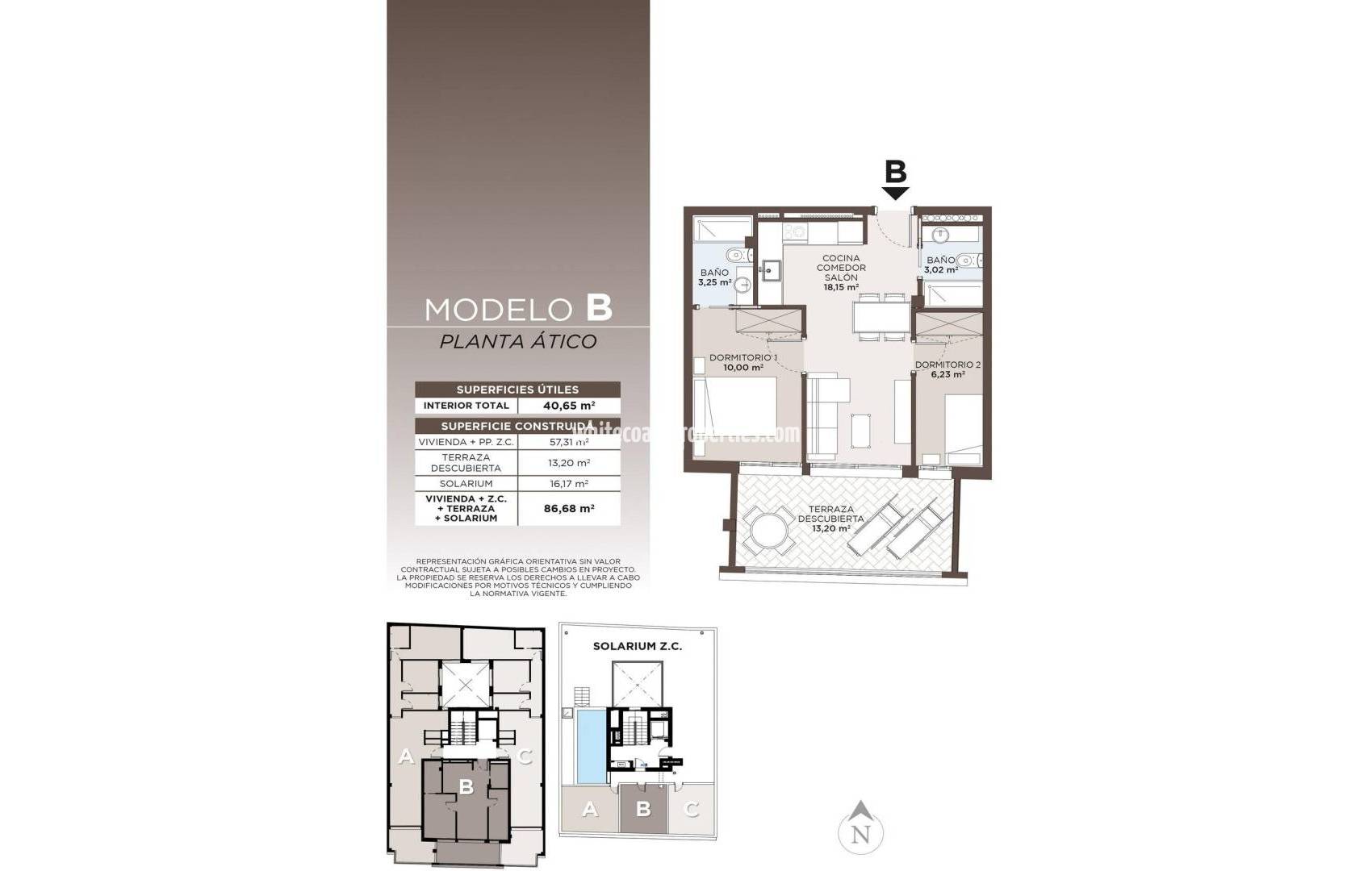 Новостройка - Пентхаус - Torrevieja - Playa de El Cura