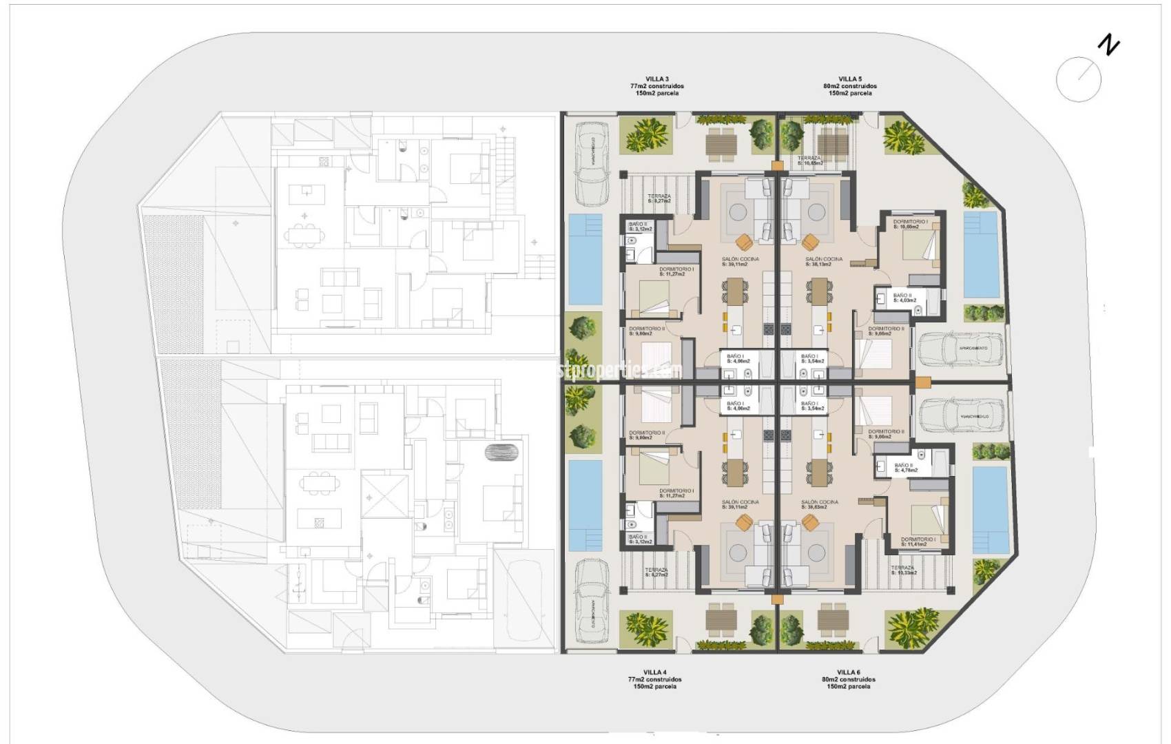 Новостройка - Quad House - Torre Pacheco - El Alba