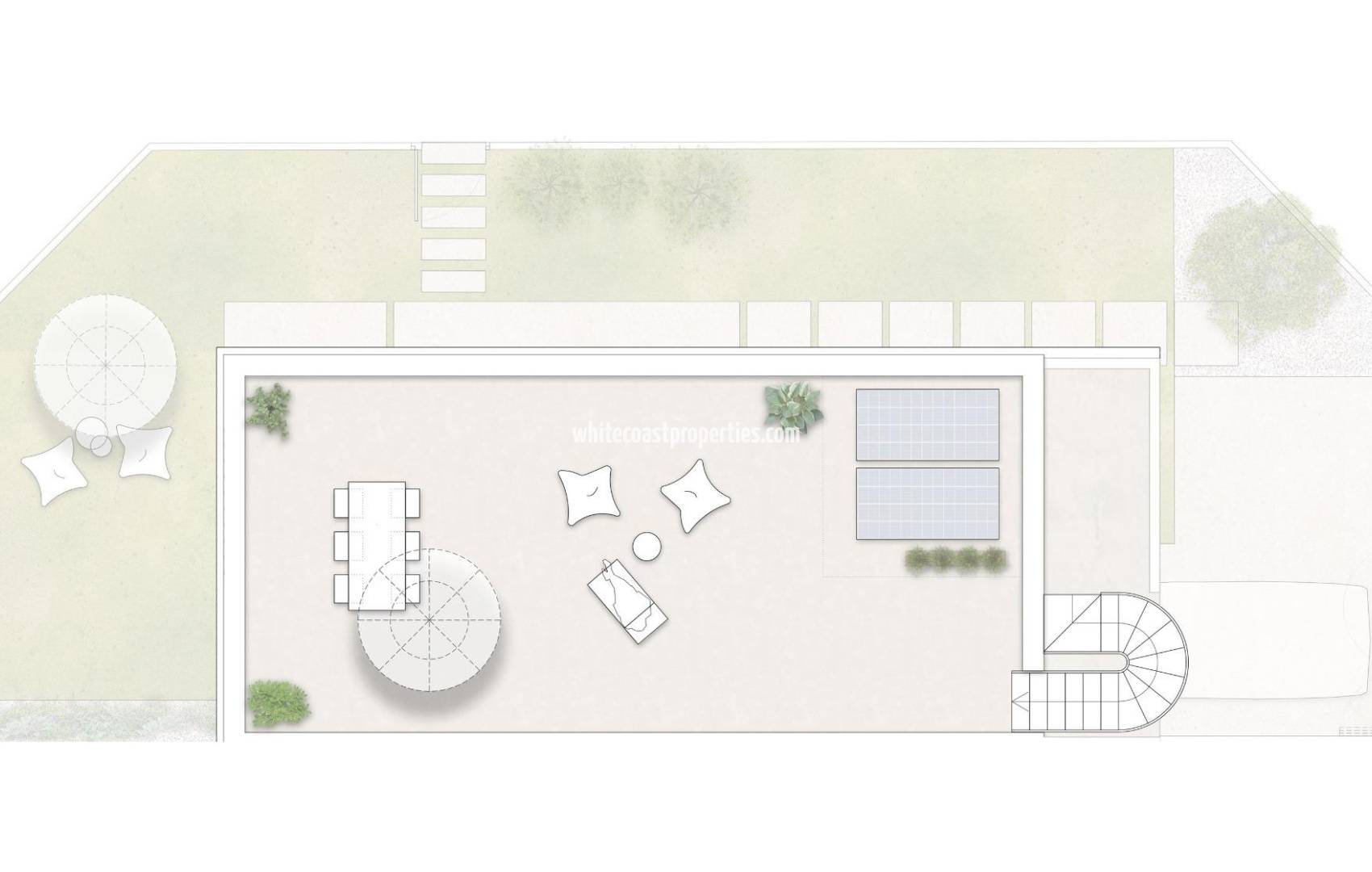 Новостройка - Semidetached - Pilar de la Horadada - pueblo