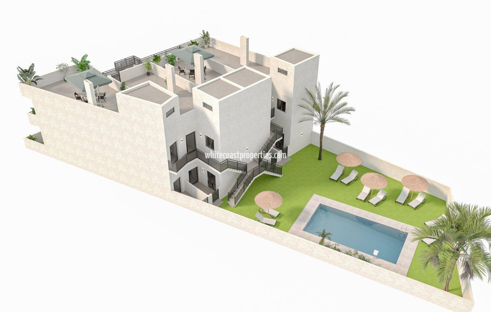 Новостройка - Top Floor Bungalow - Hondón de las Nieves - La Canalosa