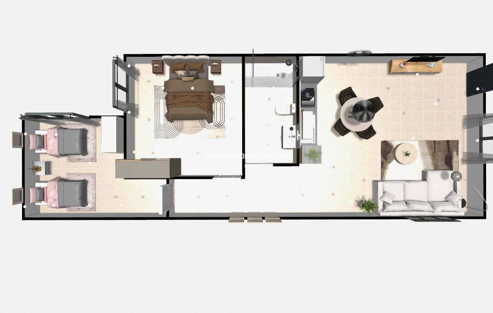 Новостройка - Top Floor Bungalow - Hondón de las Nieves - La Canalosa