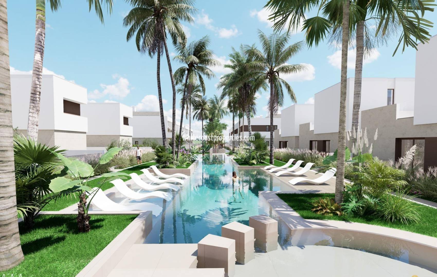 Новостройка - Top Floor Bungalow - Los Alcázares - Serena Golf