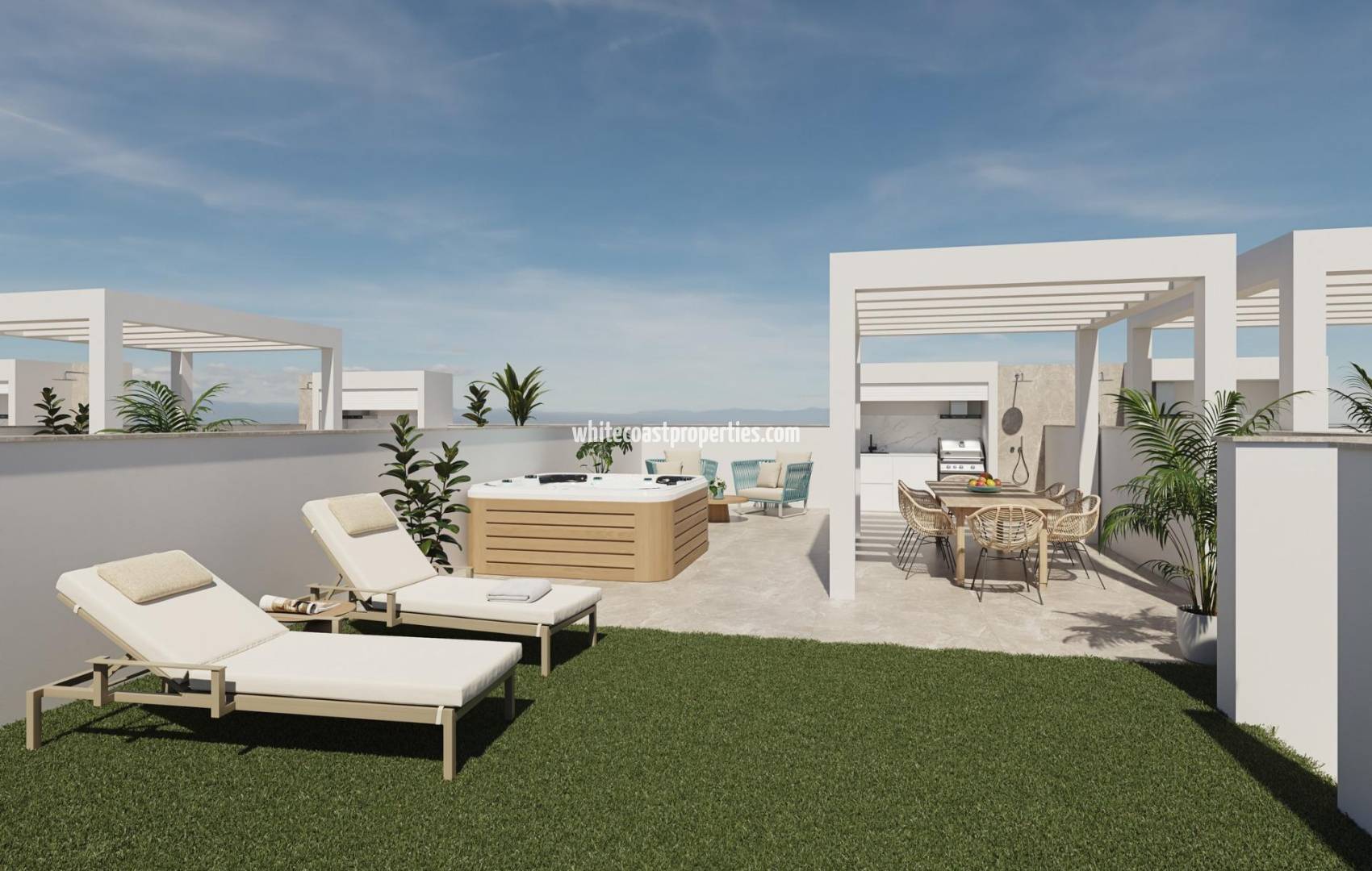 Новостройка - Top Floor Bungalow - Pilar de la Horadada - Parque Ramon eugenio Escudero