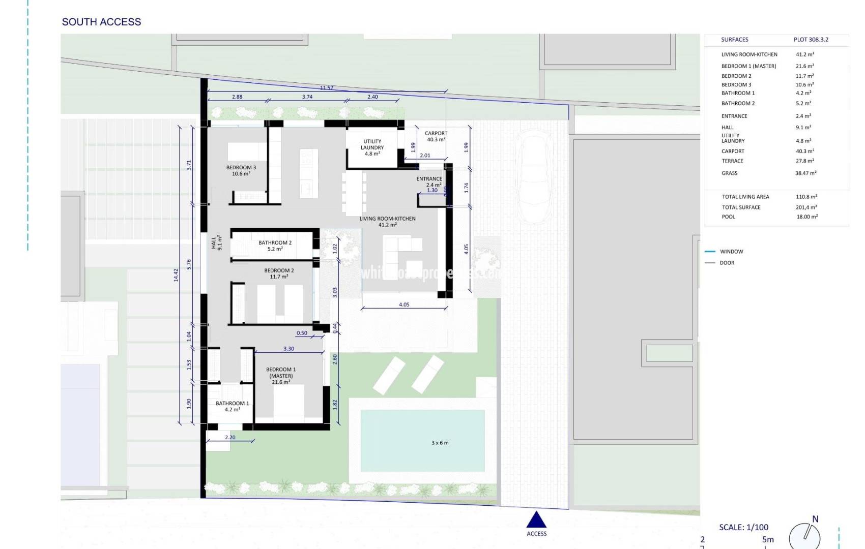 Новостройка - Вилла - BAÑOS Y MENDIGO - Altaona Golf