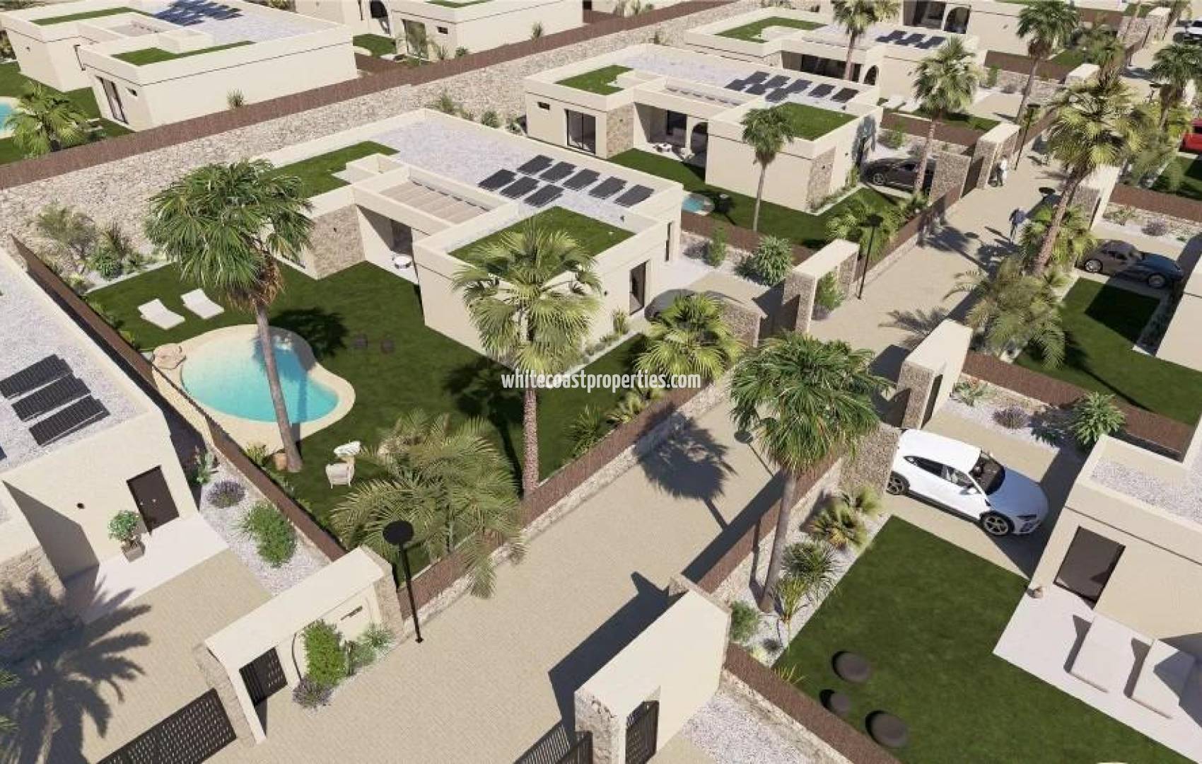 Новостройка - Вилла - BAÑOS Y MENDIGO - Altaona Golf