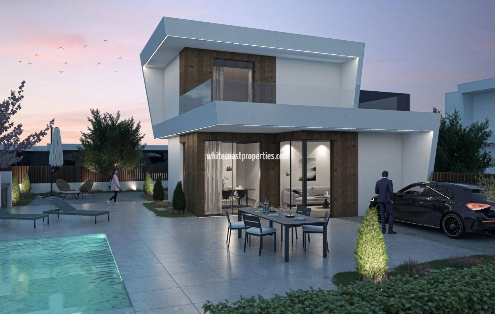 Новостройка - Вилла - BAÑOS Y MENDIGO - Altaona Golf