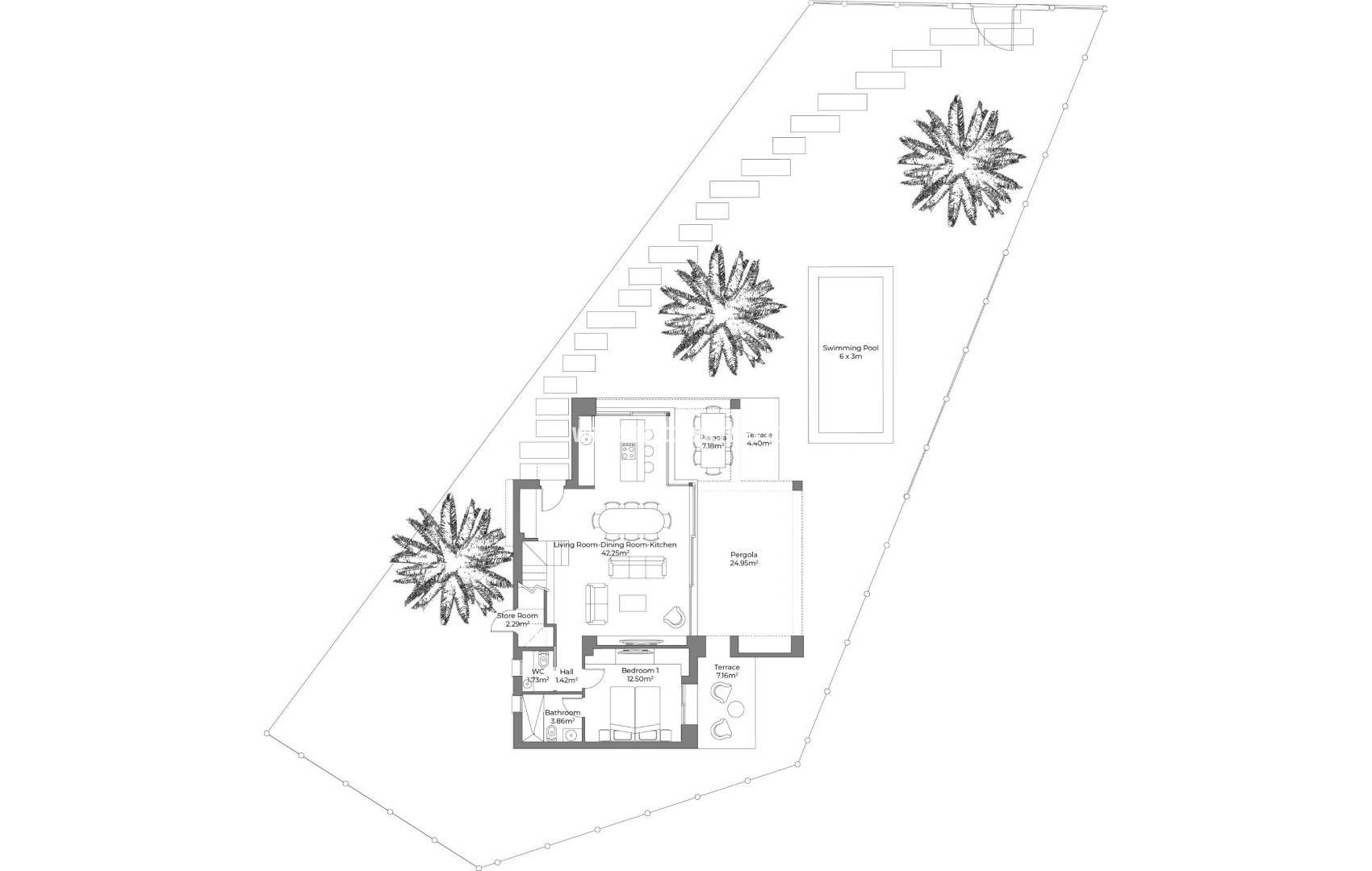 Новостройка - Вилла - Cuevas Del Almanzora - Desert Springs Golf Club