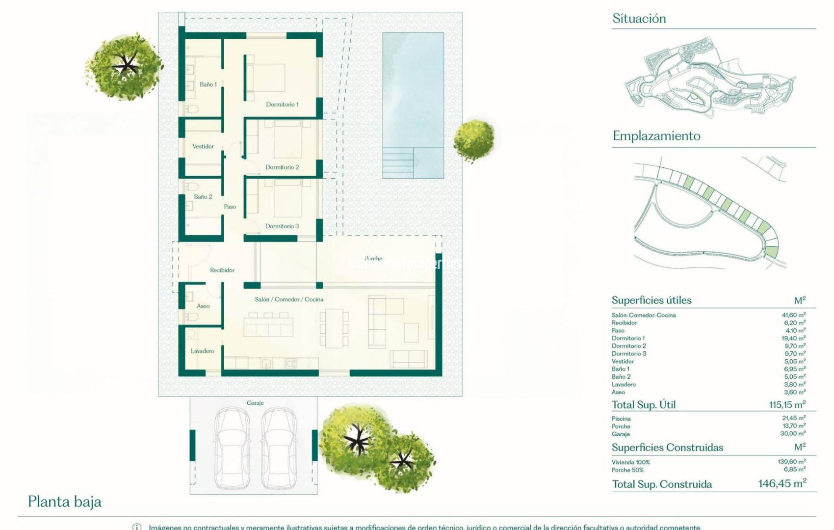 Новостройка - Вилла - Fuente Álamo - Hacienda del Alamo